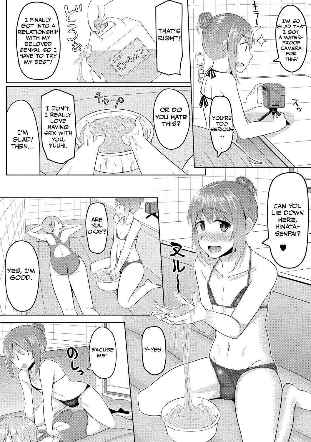 [Kanimaru] Cosplay Otokonoko-tachi ~ Ushiro no Ana ni Iretai Kankei Ch. 2 Senpai to Ofuroba Nurunuru Ecchi [English] [Otokonoko Scans]