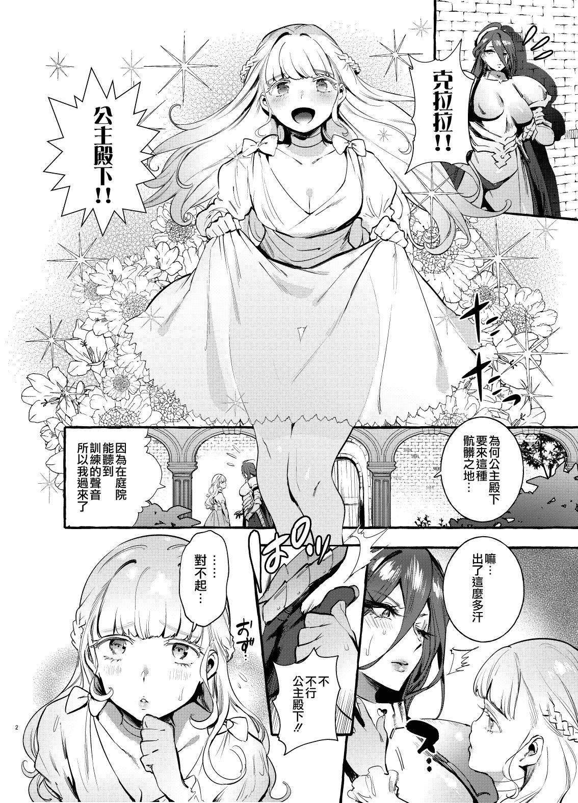 [Hibon (Itami)] Ochinpo Onna Knight to Shojo Hime 丨 肉棒女騎士與處女公主 [Chinese] [沒有漢化] [Digital]