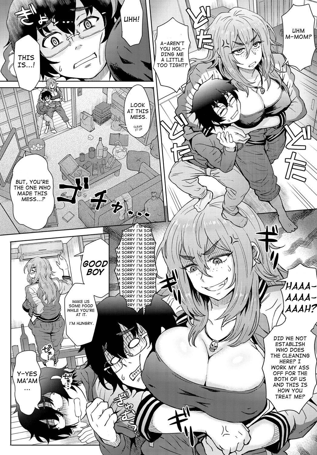 [Itou Eight] Motoyan Onna to Shatei Otoko (COMIC Anthurium 2016-05) [English] [Rewrite]