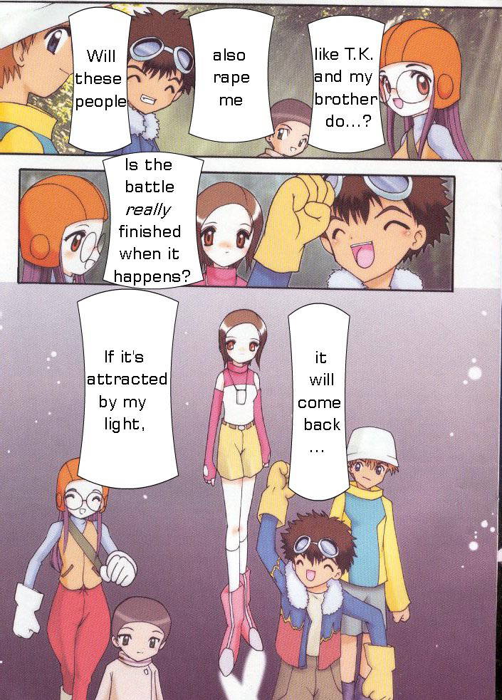 (C59) [Minors Escort (Kazasuzu)] Hikari-chan To Issho | What Kari Did Back Then (Digimon Adventure) [English]