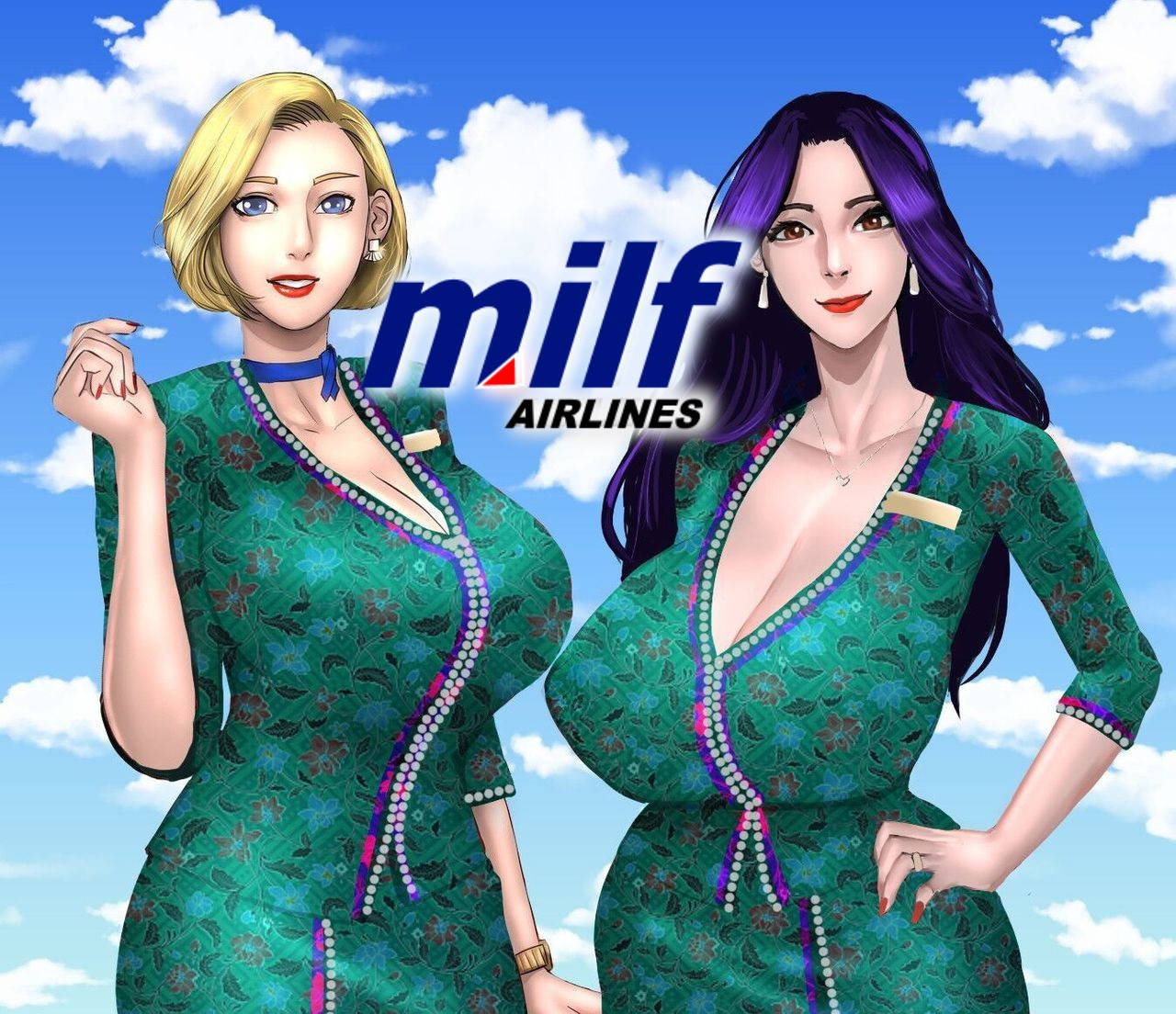 Milf Airlines - Pilot Side Story