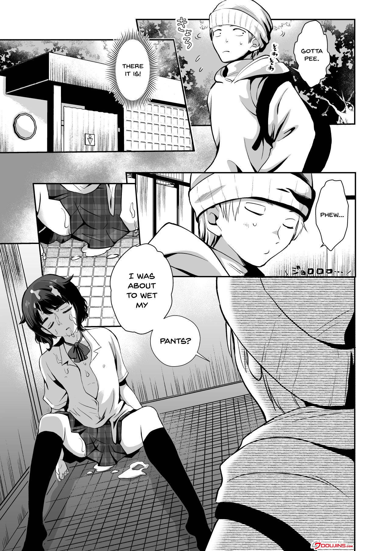 [Kinokko (Taguchi Monyata)] Toilet ni Ittara SeJiru Mamire no Otokonoko ga Taorete Ita no de Toriaezu Irete Mita | When I Went To The Bathroom I Found A Trap Covered In Cum On The Ground So I Thought I'd Try Fucking Him [English] {Doujins.com} [Digital]<s