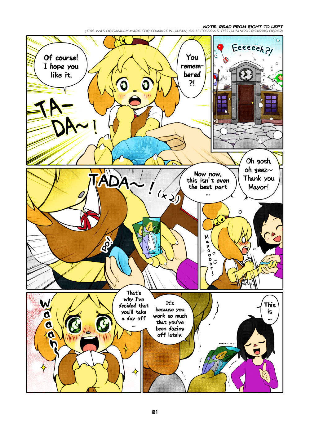 [Shortcake Jam (NeoPop, Rinfu, Pitaya)] Belle's Love Vacation! (Animal Crossing) [English] [Colorized]