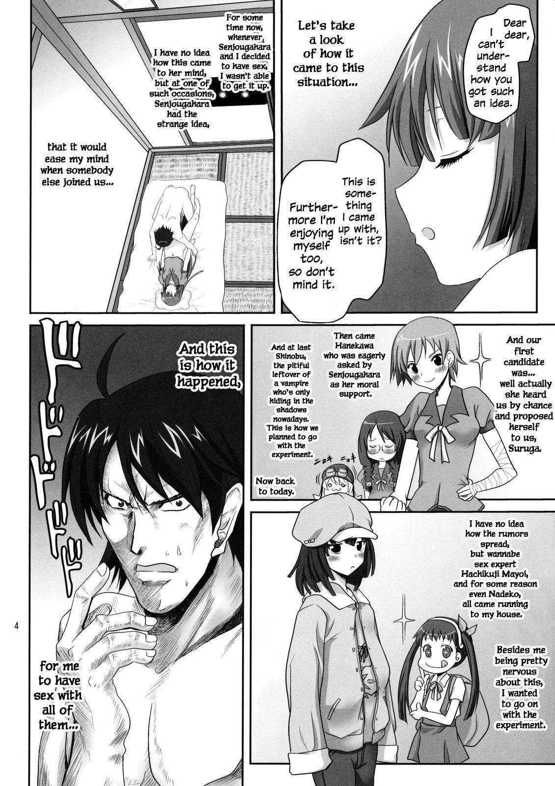 (SC45) [Omodume (Kushikatsu Koumei)] Omodume BOX X (Bakemonogatari) [English] [EHCOVE]