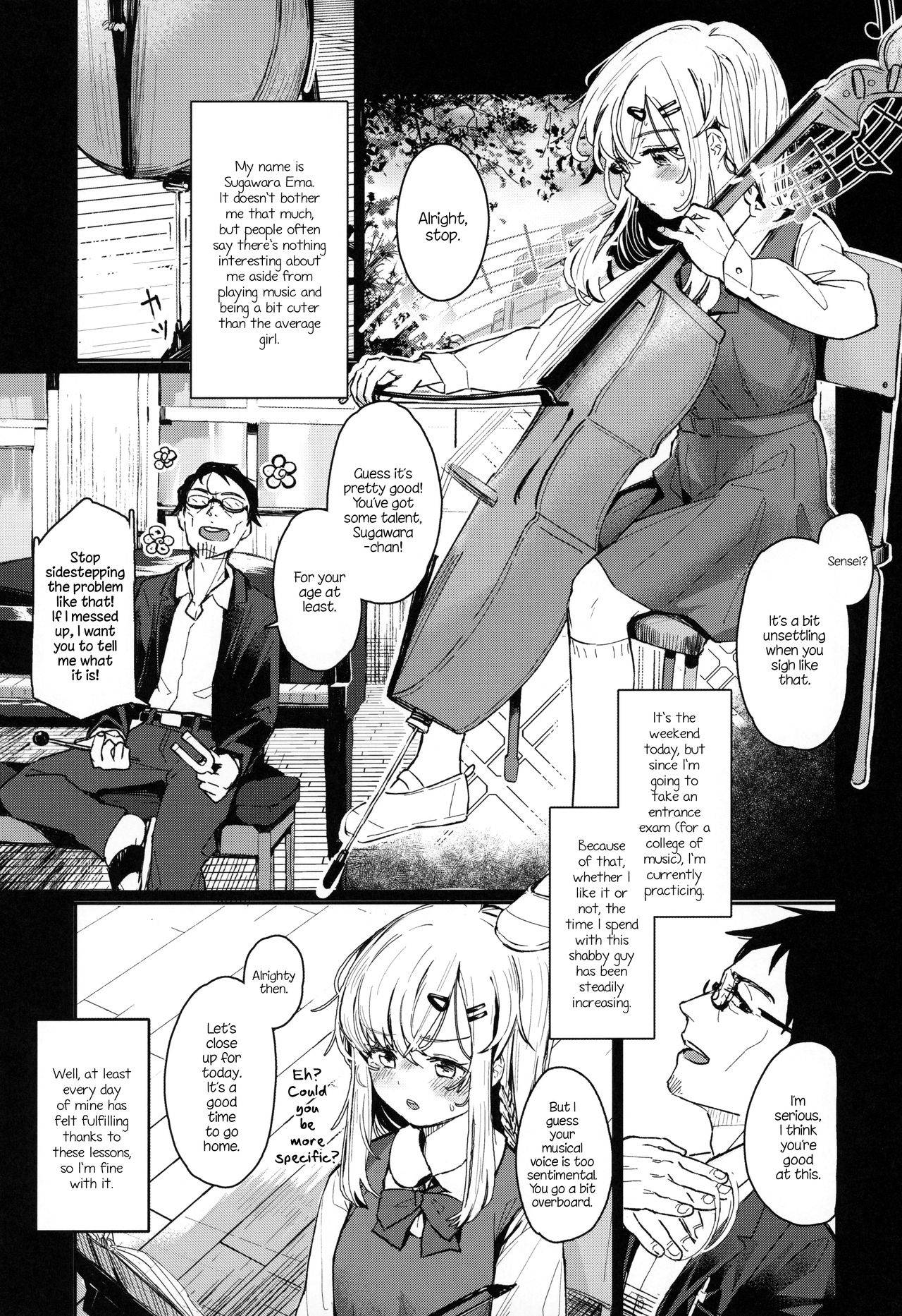 (C97) [Fatima Cigarette (Daki Makura)] Uzai Ossan ni Saimin Sarete Kimochi Yokunatta Hanashi | The Story of How an Annoying Middle-Aged Man Hypnotized Me and Made Me Feel Good [English] [Panatical]