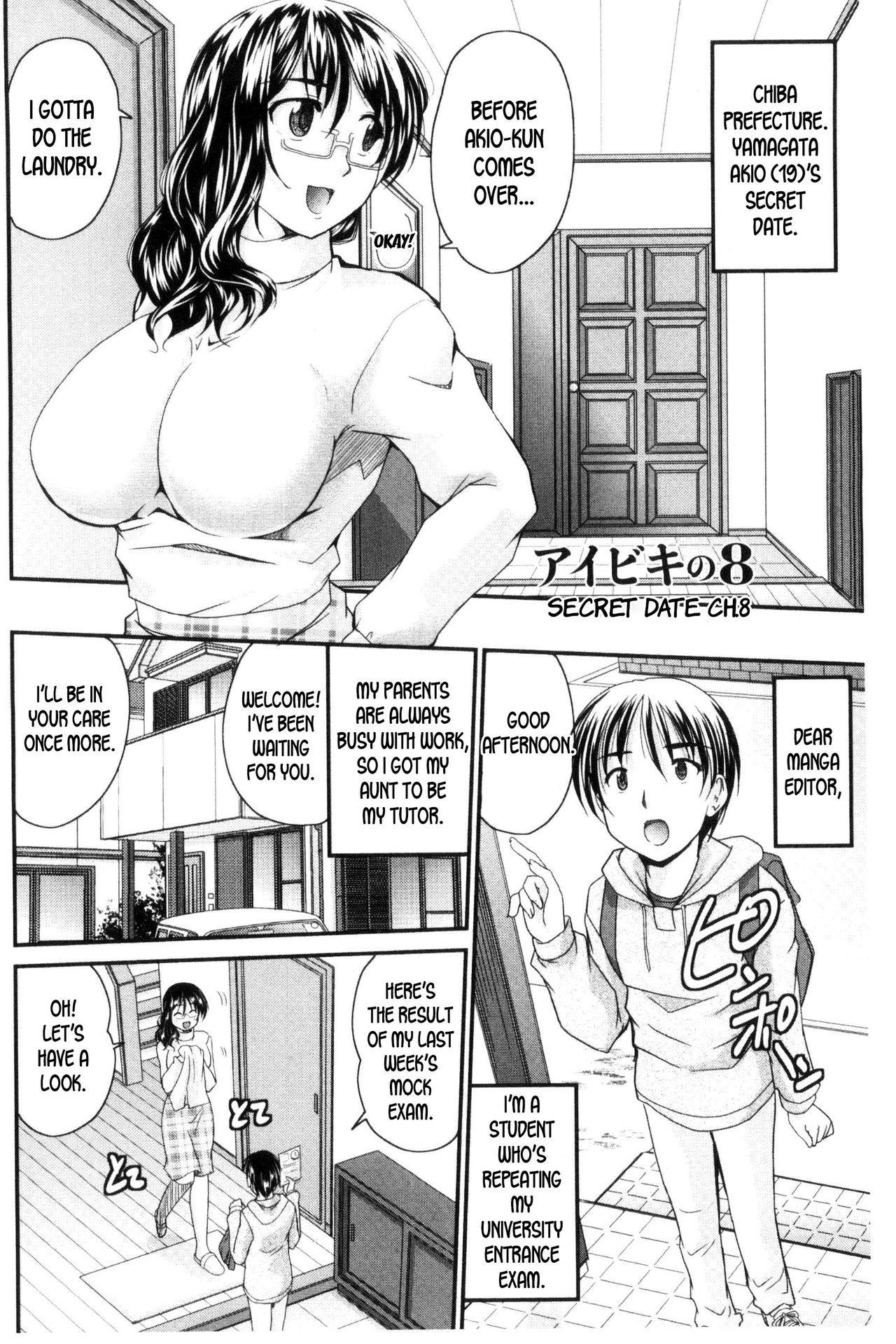 [Nanami Shizuka] Aibiki ch.8 (AIBIKI. Naisho banashi. 3) [English] [desudesu]