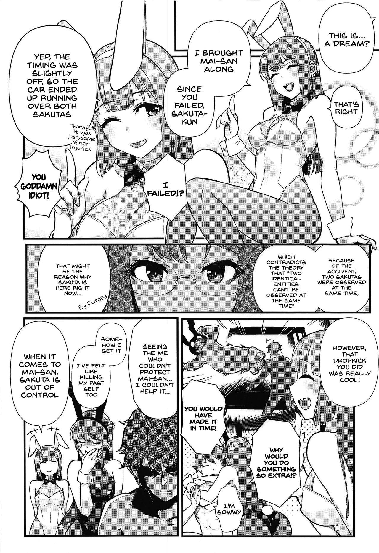 (C97) [Kayoudou (Matsuka)] Lucid Dream (Seishun Buta Yarou wa Bunny Girl Senpai no Yume o Minai) [English] [SDTLs] [Decensored]