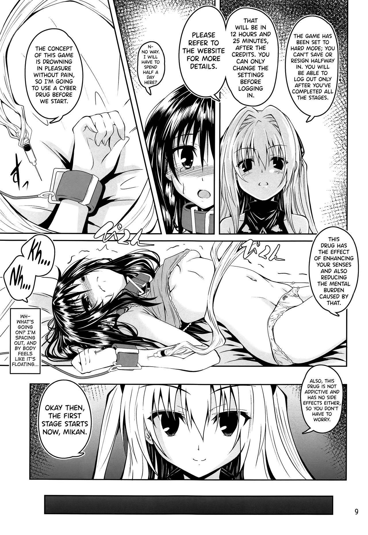 (C97) [Yoru no Benkyoukai (Fumihiro)] Kousoku Sareta Mikan ga Choukyou Game Clear o Ganbaru Hanashi (To LOVE-Ru) [English] [biribiri]