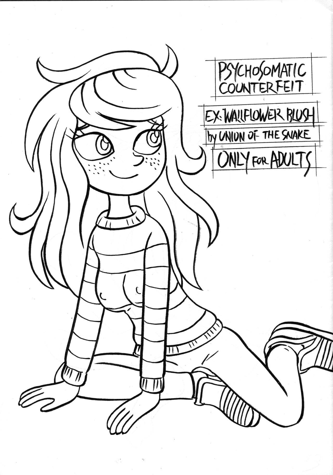 [Union Of The Snake (Shinda Mane)] Psychosomatic Counterfeit Ex: Wallflower Blush (Equestria Girls: Forgotten Friendship)