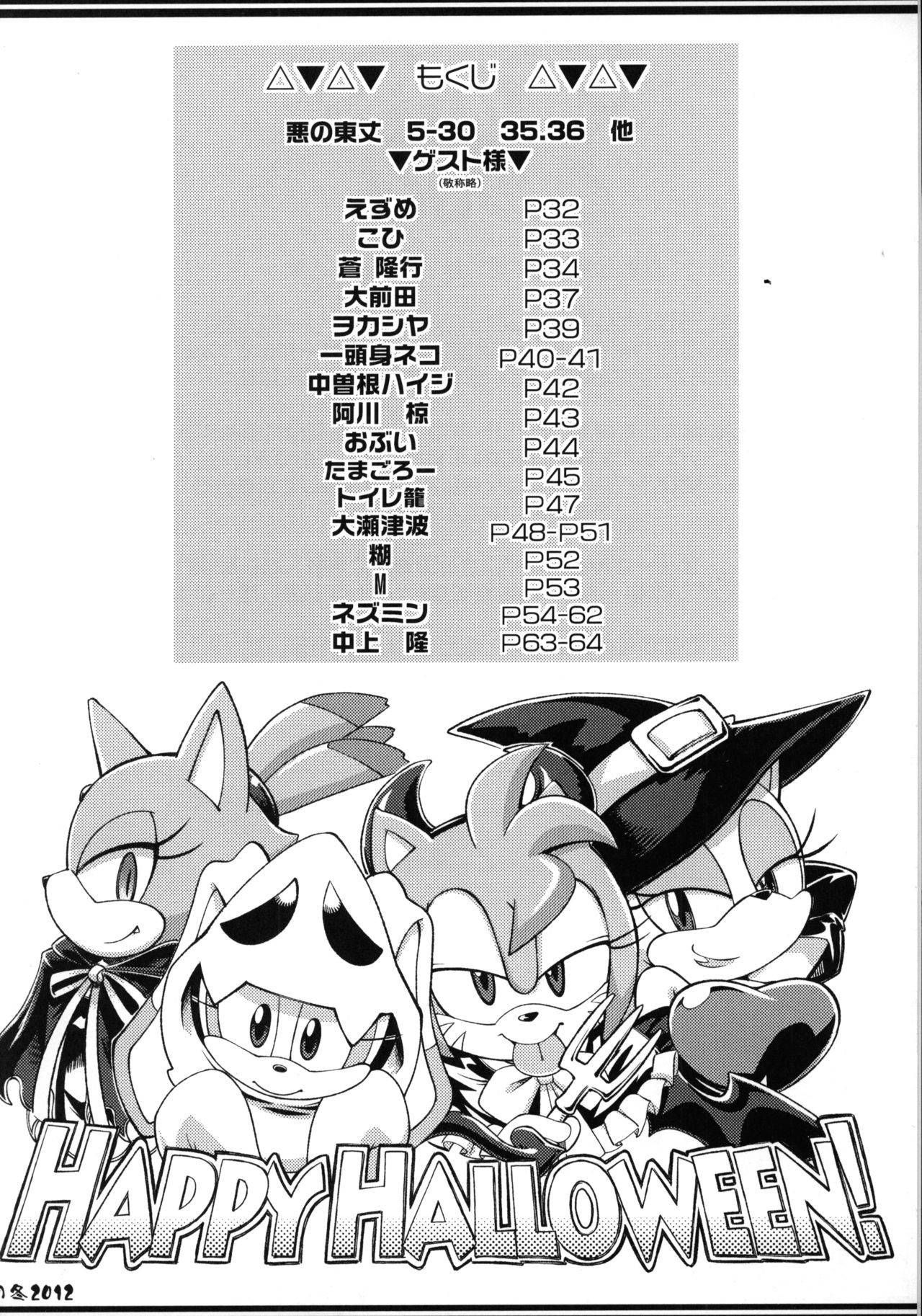 (C83) [Tengai Aku Juumonji (Various)] Ore no Fuyu 2012 (Sonic The Hedgehog) [English]