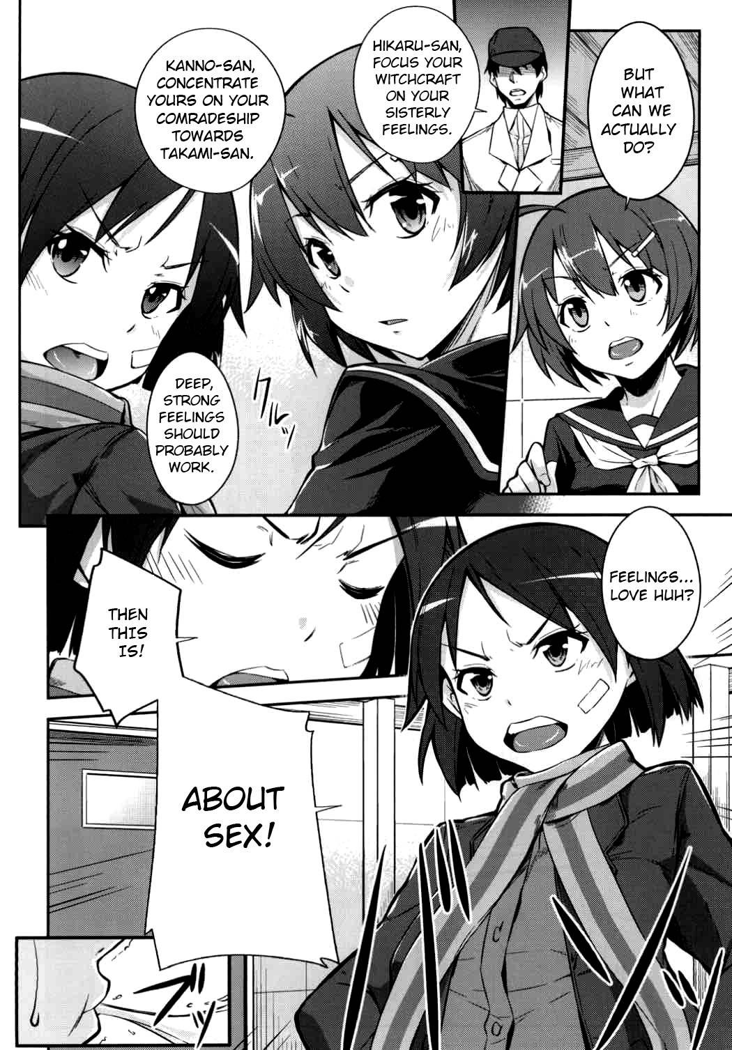 (C91) [Simfrill (Kurusumin)] Kakusei - Motomeshi wa Ai | Awakening: Seeking for Love (Brave Witches) [English] [EHCOVE]