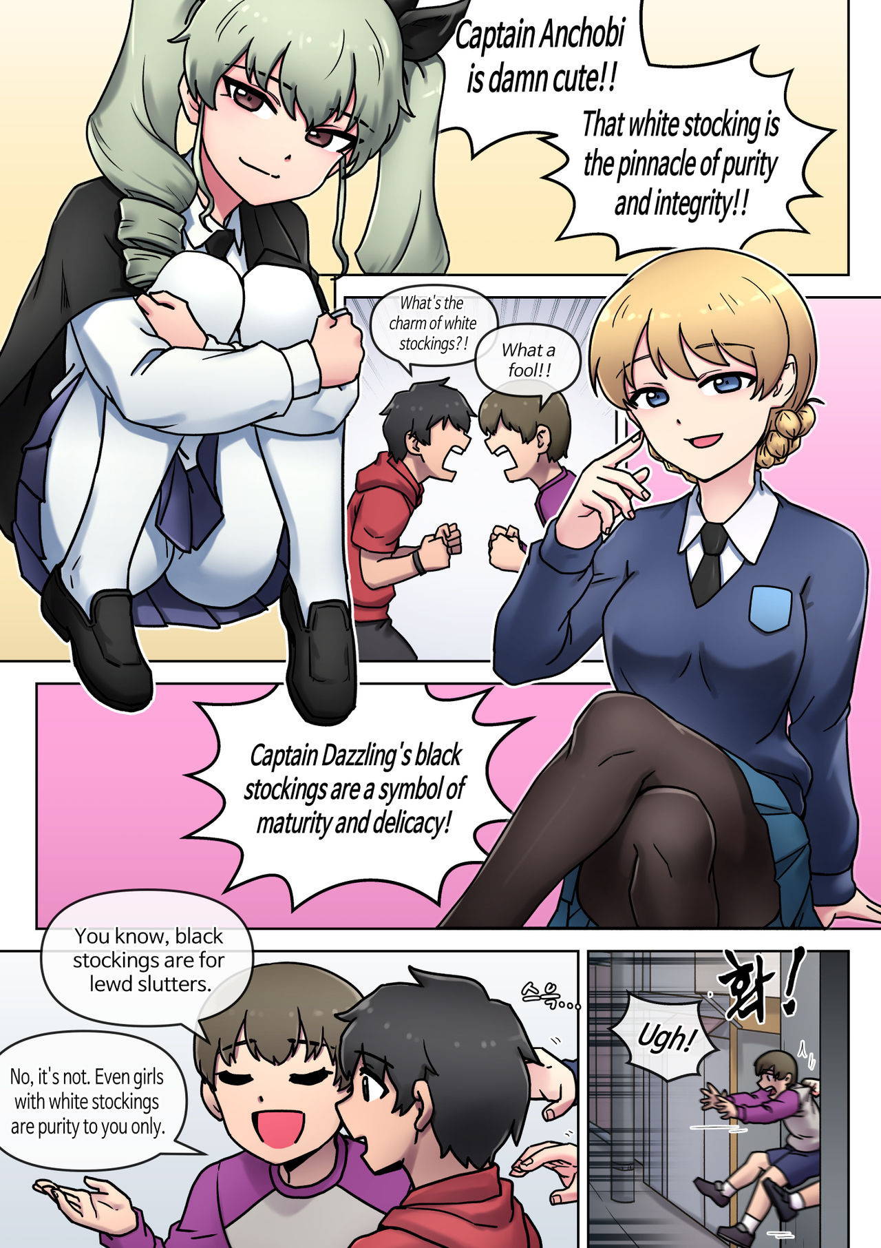 [Mack] Black or White. What's your choice (Girls und Panzer) [English]