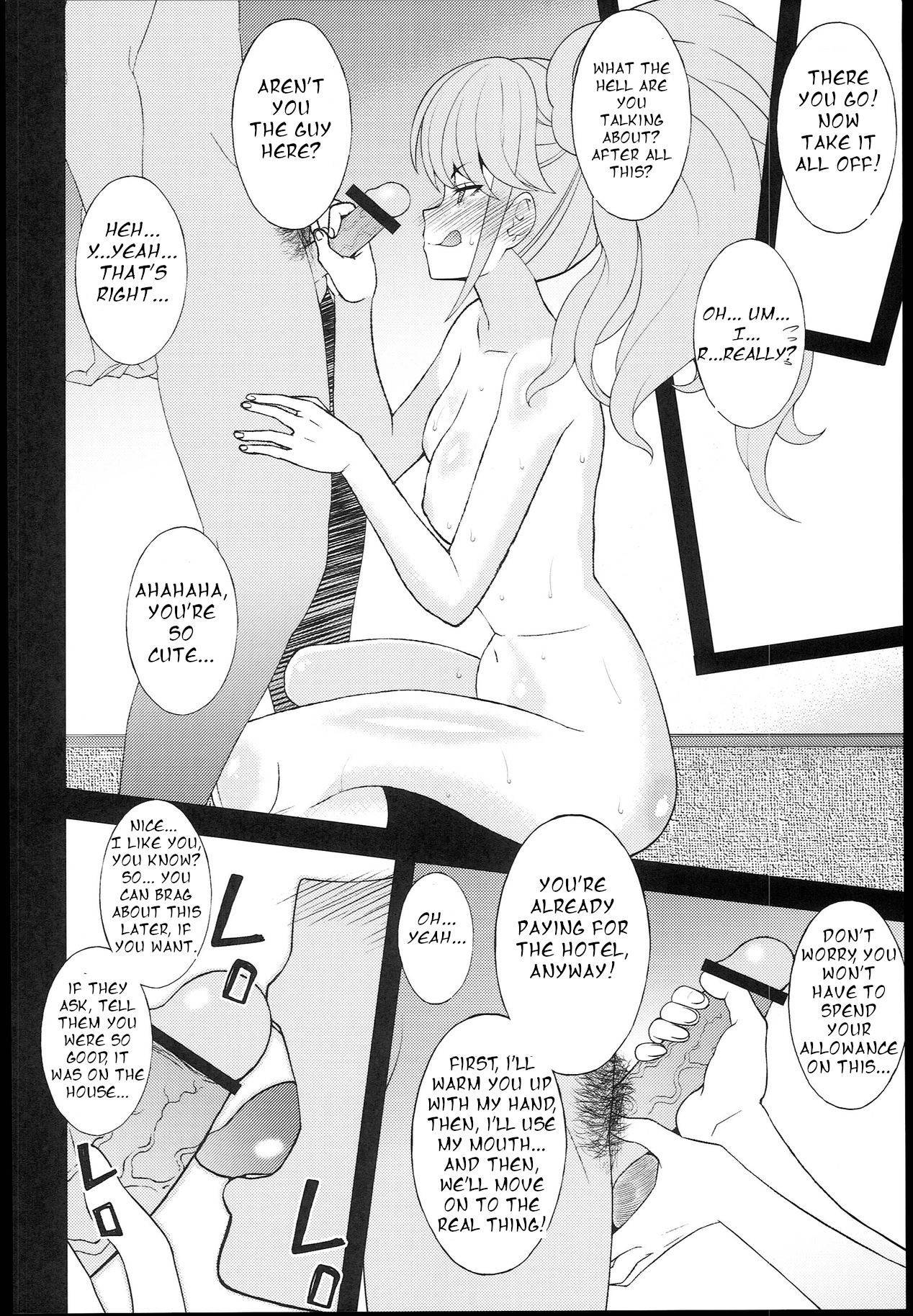 (C84) [Sanazura Doujinshi Hakkoujo (Sanazura Hiroyuki)] Chou Koukoukyuu Chinpo Izonshou Enkou Bitch Enoshima Junko | Super High School Level Penis Addiction Enoshima Junko (Danganronpa) [English] [MitBite]