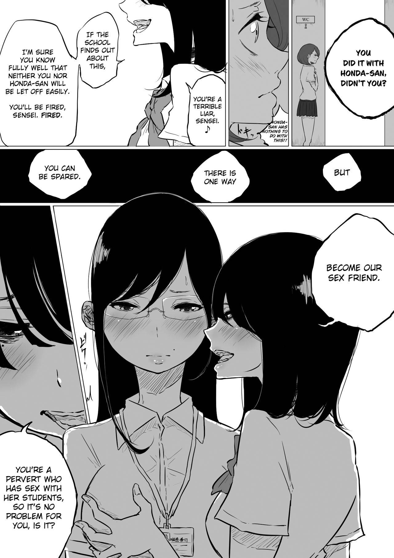 [Pandacorya] Sousaku Yuri: Les Fuuzoku Ittara Tannin ga Dete Kita Ken | I Went to a Lesbian Brothel and My Teacher Was There [English] [/u/ Scanlations]