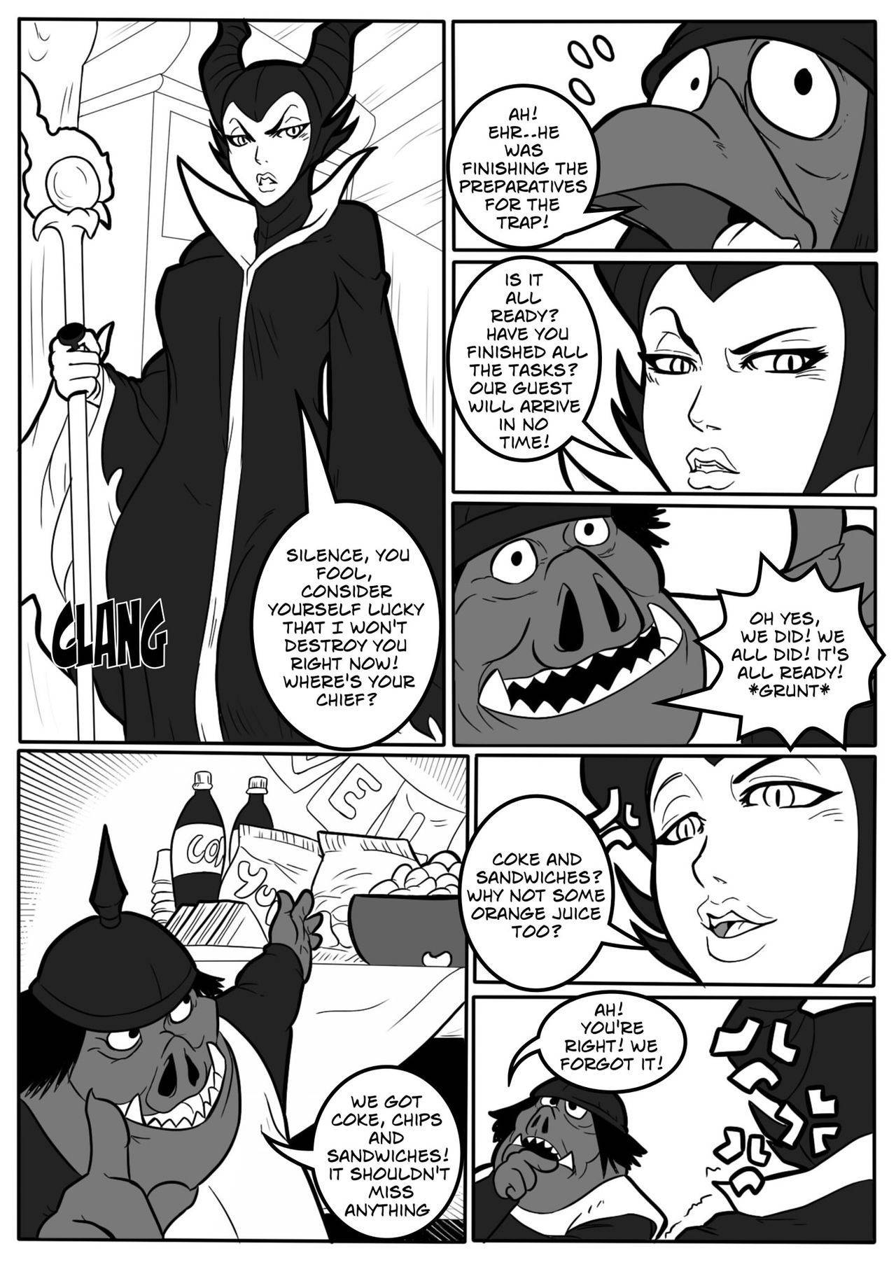 [GreenLeona] - Maleficent comic