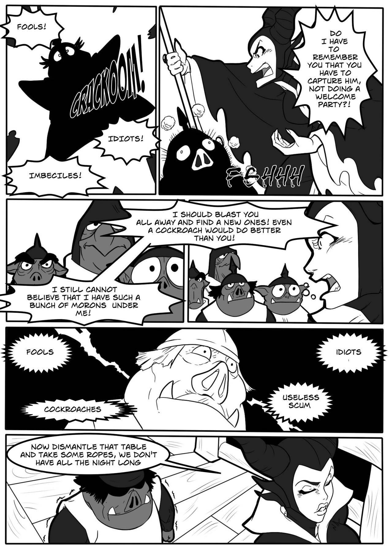 [GreenLeona] - Maleficent comic