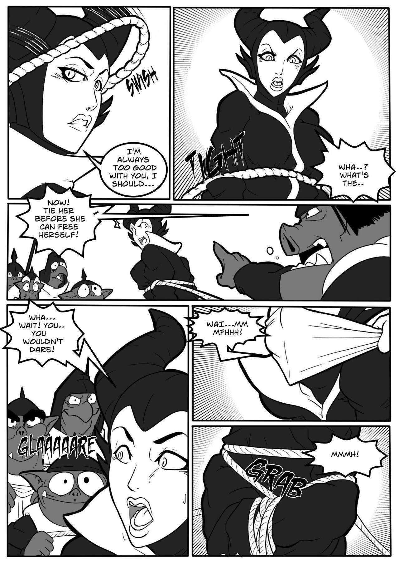 [GreenLeona] - Maleficent comic