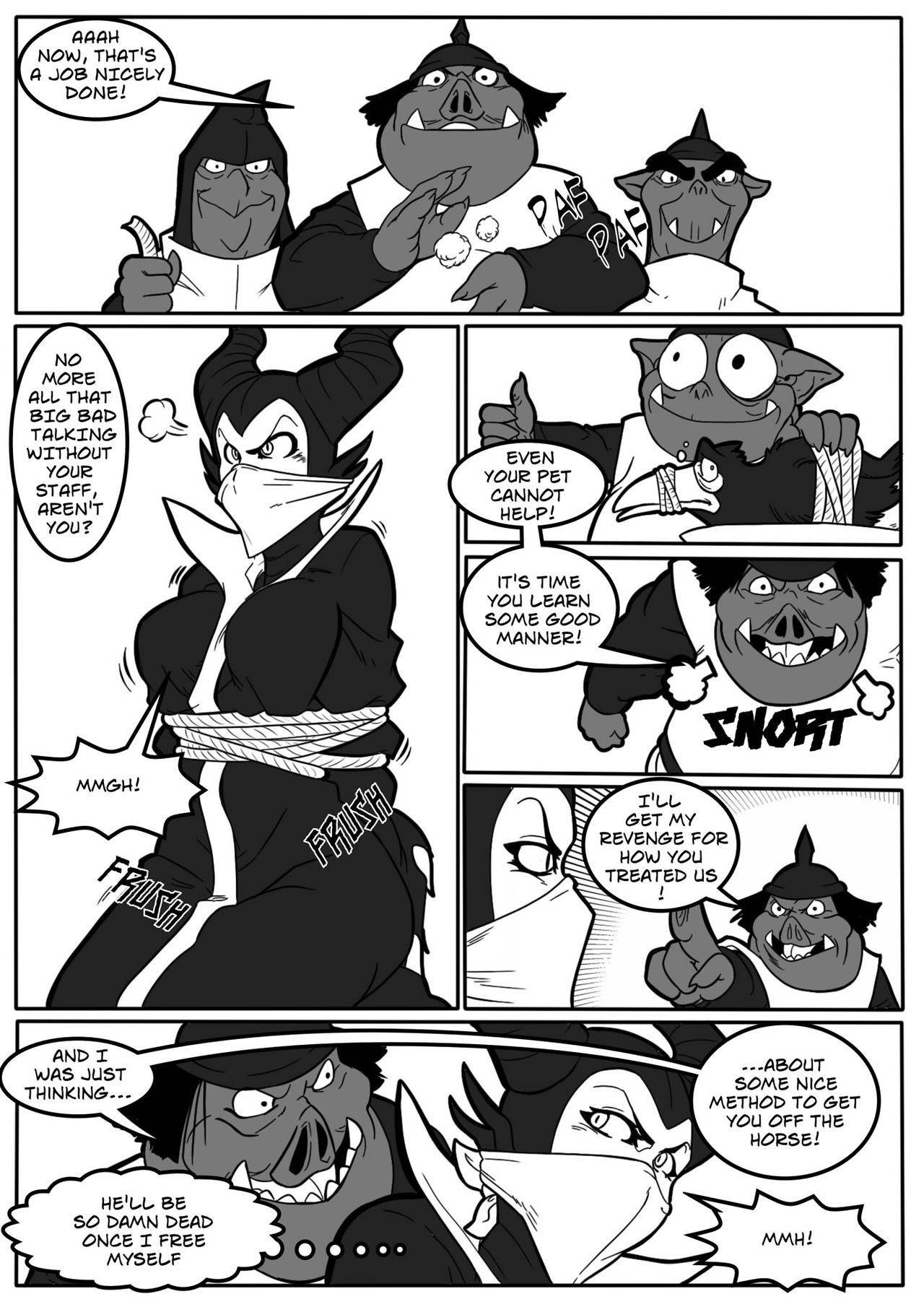 [GreenLeona] - Maleficent comic