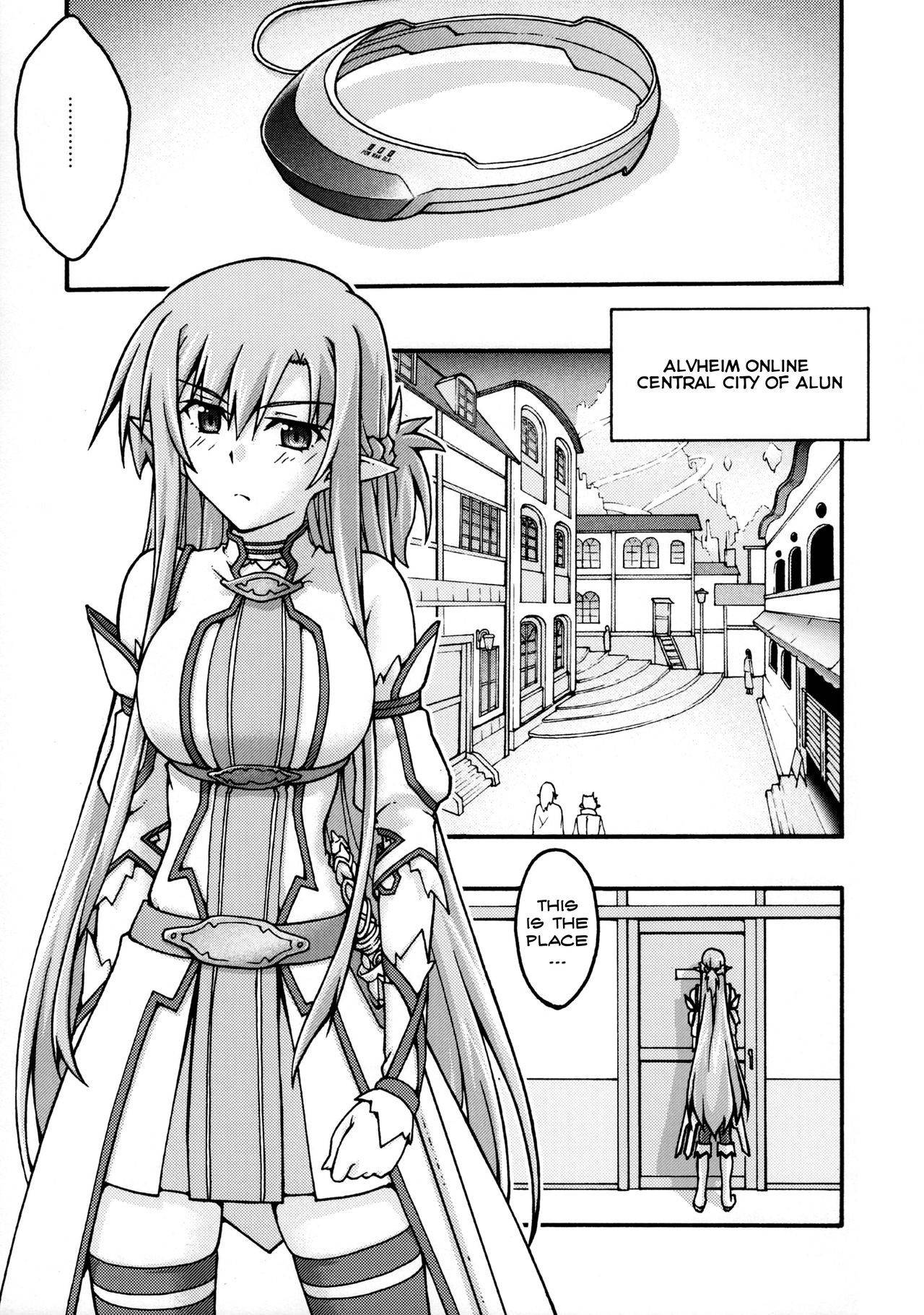 [sandglass (Uyuu Atsuno)] ochiru -asuna2- (Sword Art Online) [English] [Brolen]