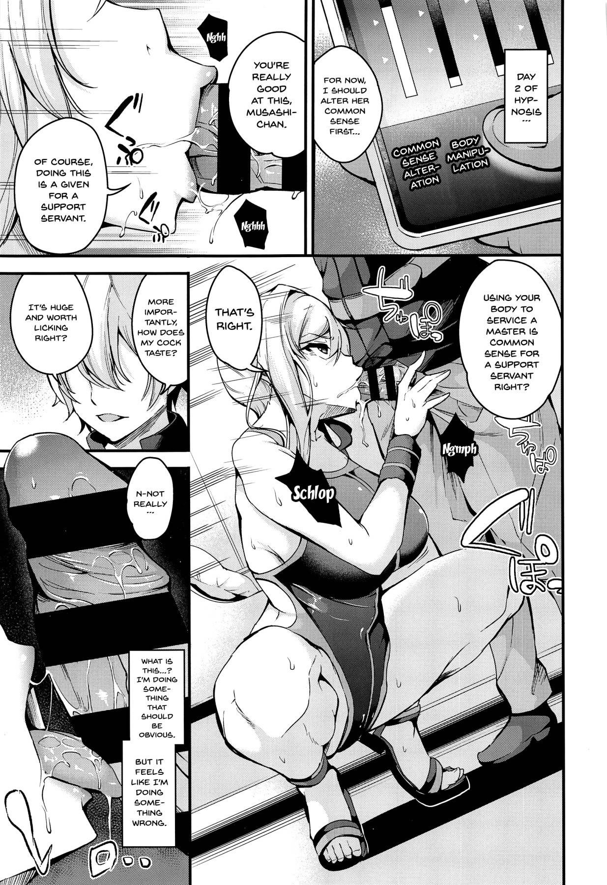 (C97) [Nasi-pasuya (Nasipasuta)] Musashi-chan no NTR Saimin | Hypno NTR With Musashi-Chan (Fate/Grand Order) [English] {Doujins.com}