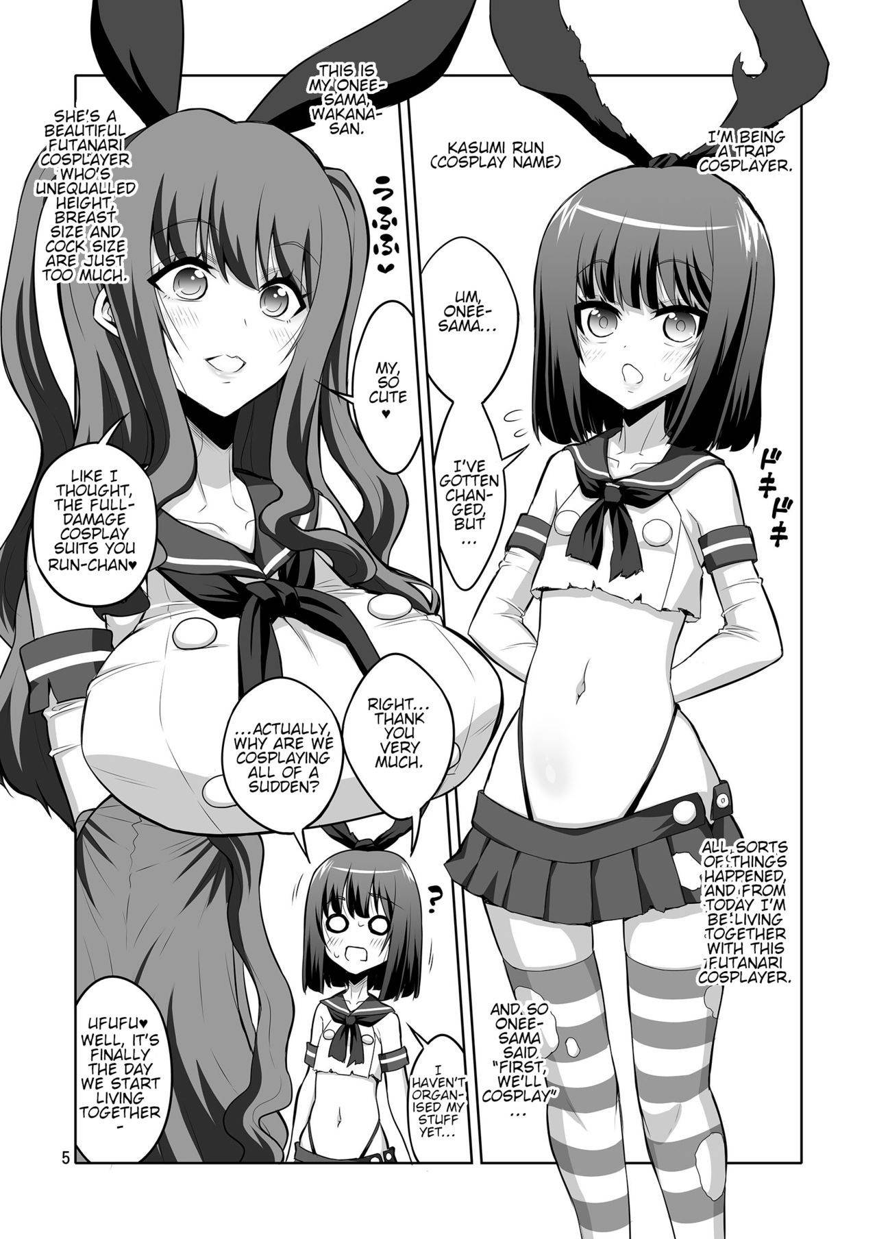 [Senya Sabou (Alpha Alf Layla)] Futanari Onee-san x Otokonoko Gyaku Anal SEX Mesu Ochi Kanojo 2 | Futanari Onee-san x Trap: Reverse Anal SEX ♥ Girl Reduced to a Bitch [Digital][English]