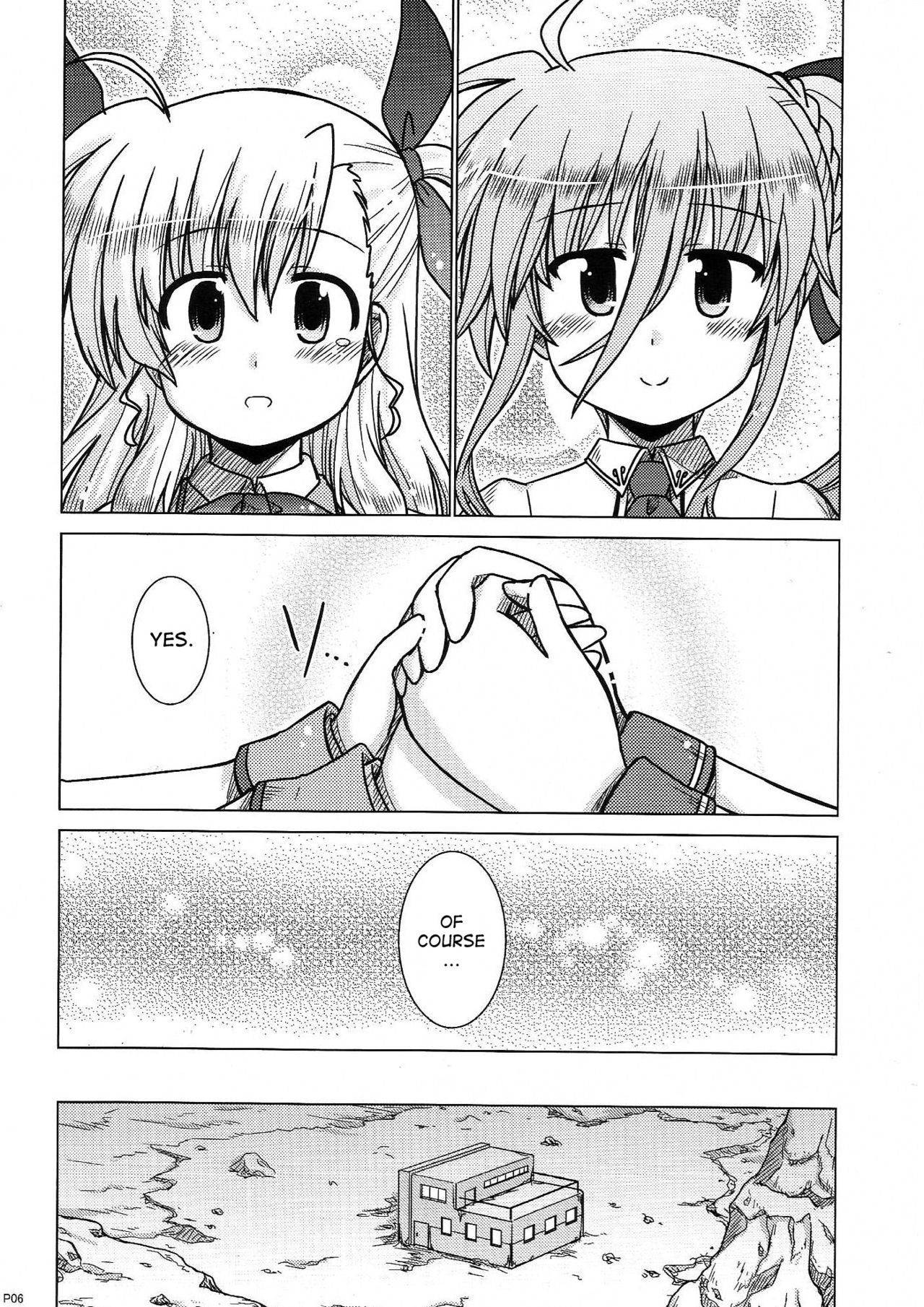 (Lyrical Magical 24) [Hinatabokko Club (Furafura)] FIRST()EXPERIENCE (Mahou Shoujo Lyrical Nanoha) [English] [Brolen + DesuDesu]