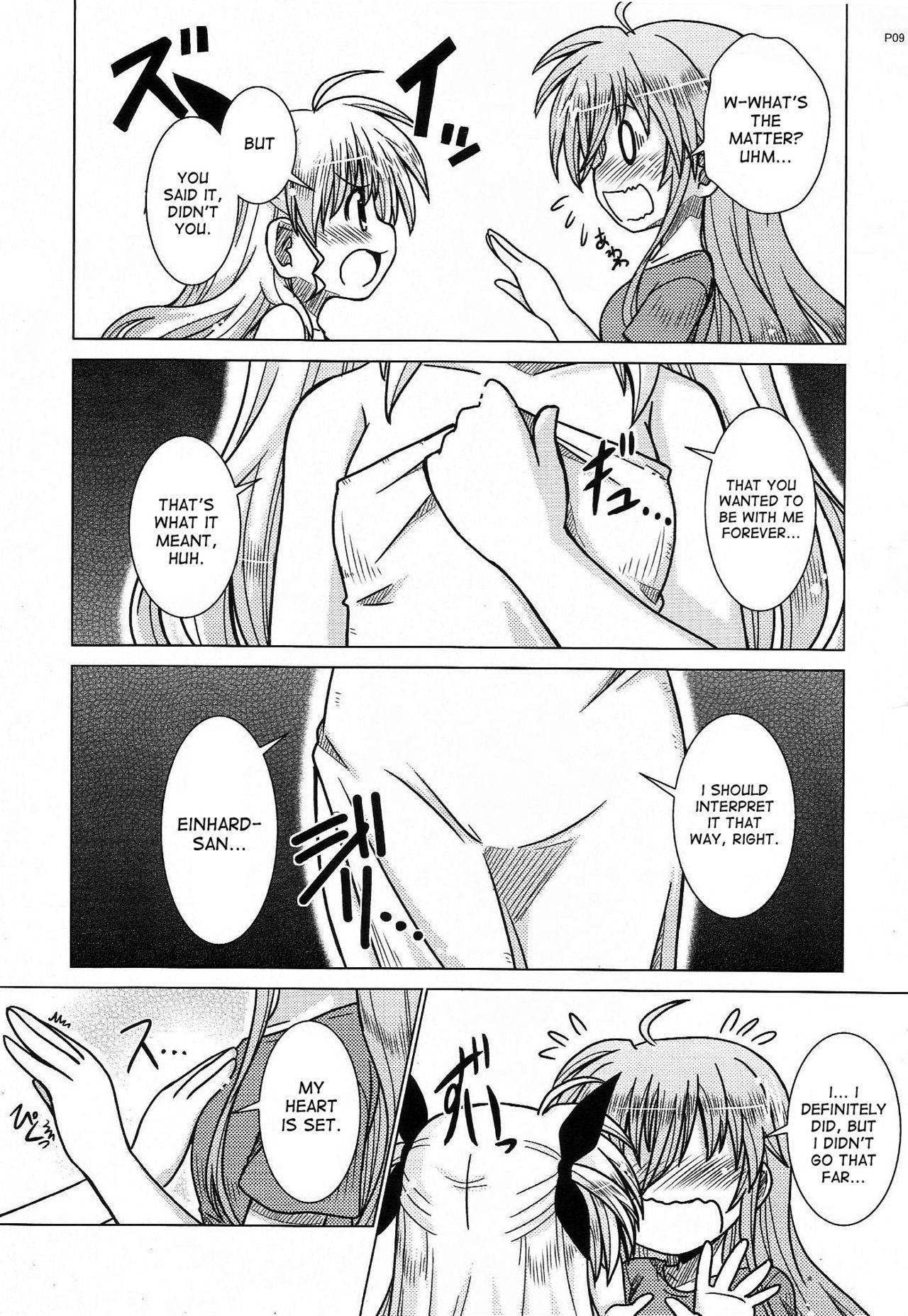 (Lyrical Magical 24) [Hinatabokko Club (Furafura)] FIRST()EXPERIENCE (Mahou Shoujo Lyrical Nanoha) [English] [Brolen + DesuDesu]