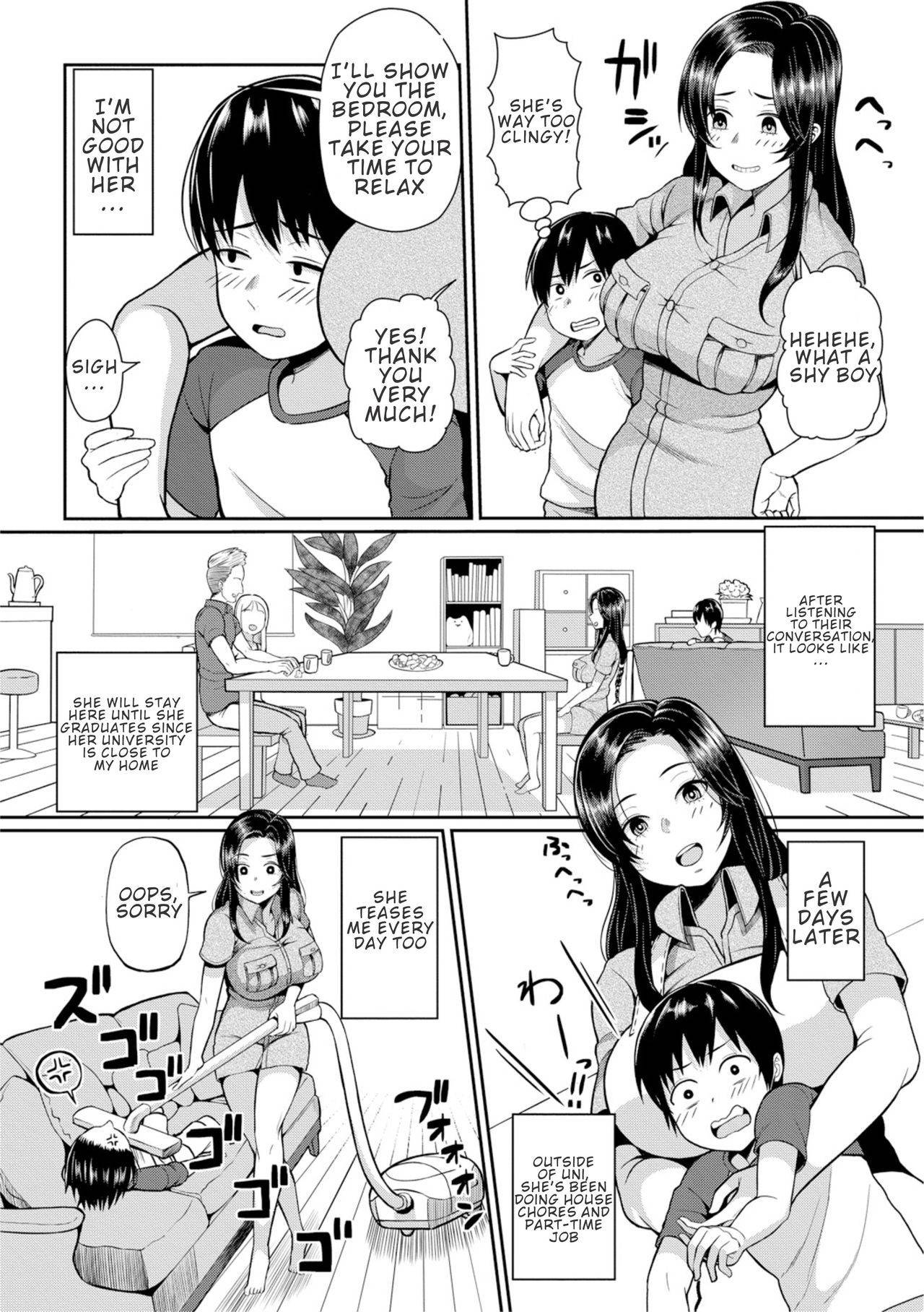 [Kayumidome] Isourou JD to Shota Boy | Freeloader College Girl and Shota Boy (COMIC Shingeki 2019-01) [English] [Digital]