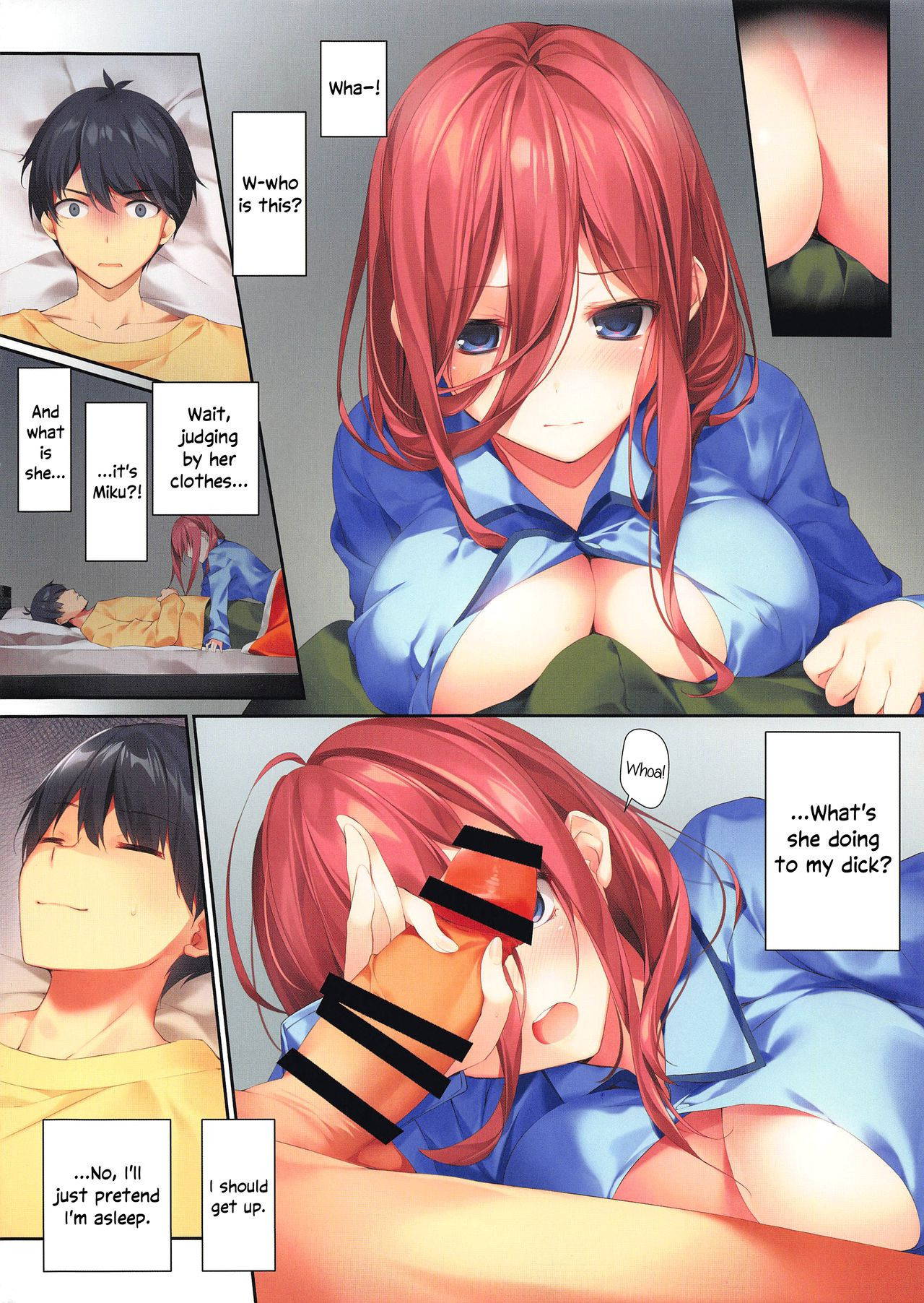 (CT35) [KAROMIX (karory)] Miku ga Kisei Jijitsu o Tsukuru Hon | A Comic in which Miku Makes it Official (Gotoubun no Hanayome) [English] [Zakamutt + Varrel]