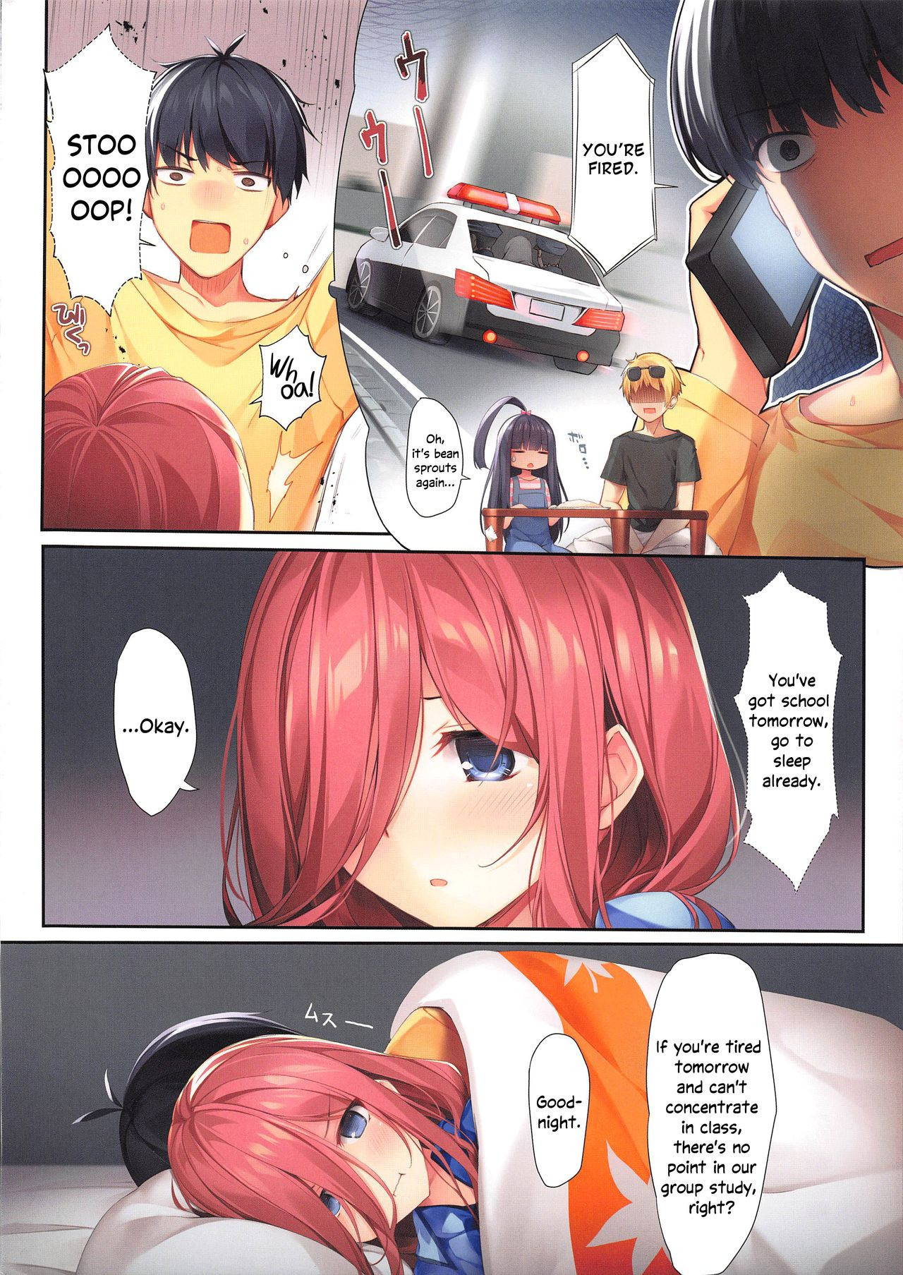 (CT35) [KAROMIX (karory)] Miku ga Kisei Jijitsu o Tsukuru Hon | A Comic in which Miku Makes it Official (Gotoubun no Hanayome) [English] [Zakamutt + Varrel]