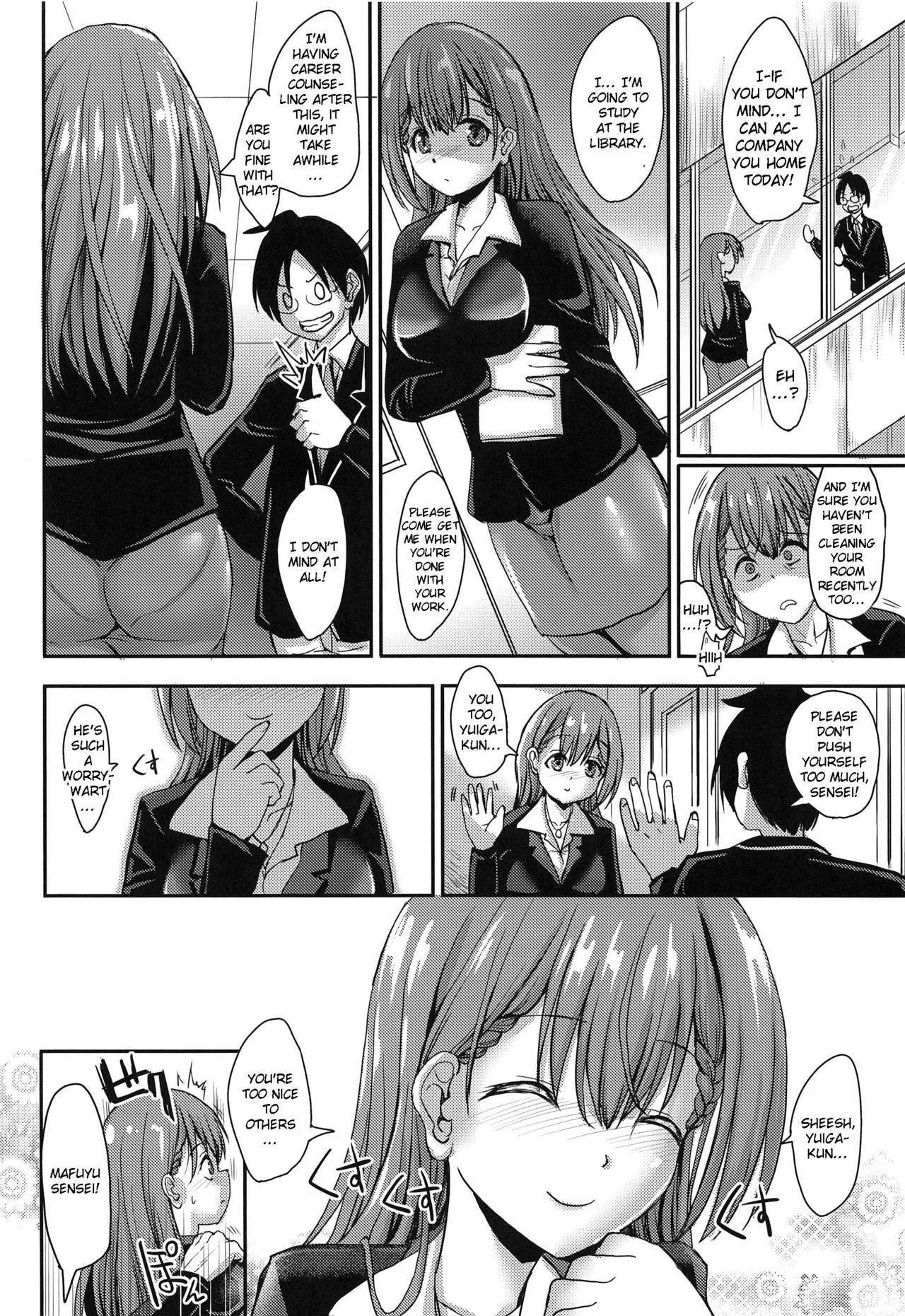 [BABYBED (SAS)] Mafuyu Sensei to Saimin Shidou (Bokutachi wa Benkyou ga Dekinai) [English] [Doujins.com] [2020-03]