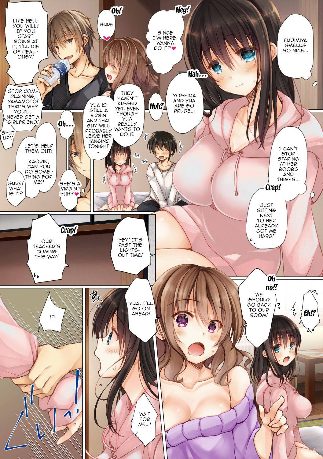 [milkholic] Netorare Shuugaku Ryokou [English] [Doujins.com]