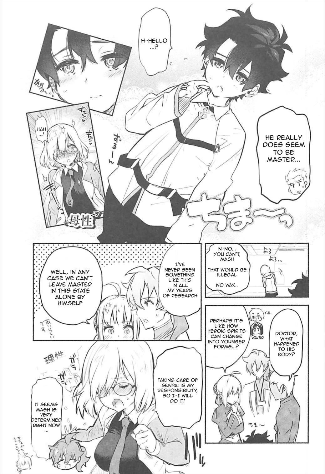 (C93) [Yuzuya (Yuzuha)] Mash to Issho | With Mash (Fate/Grand Order) [English] [AdmiralMoe]