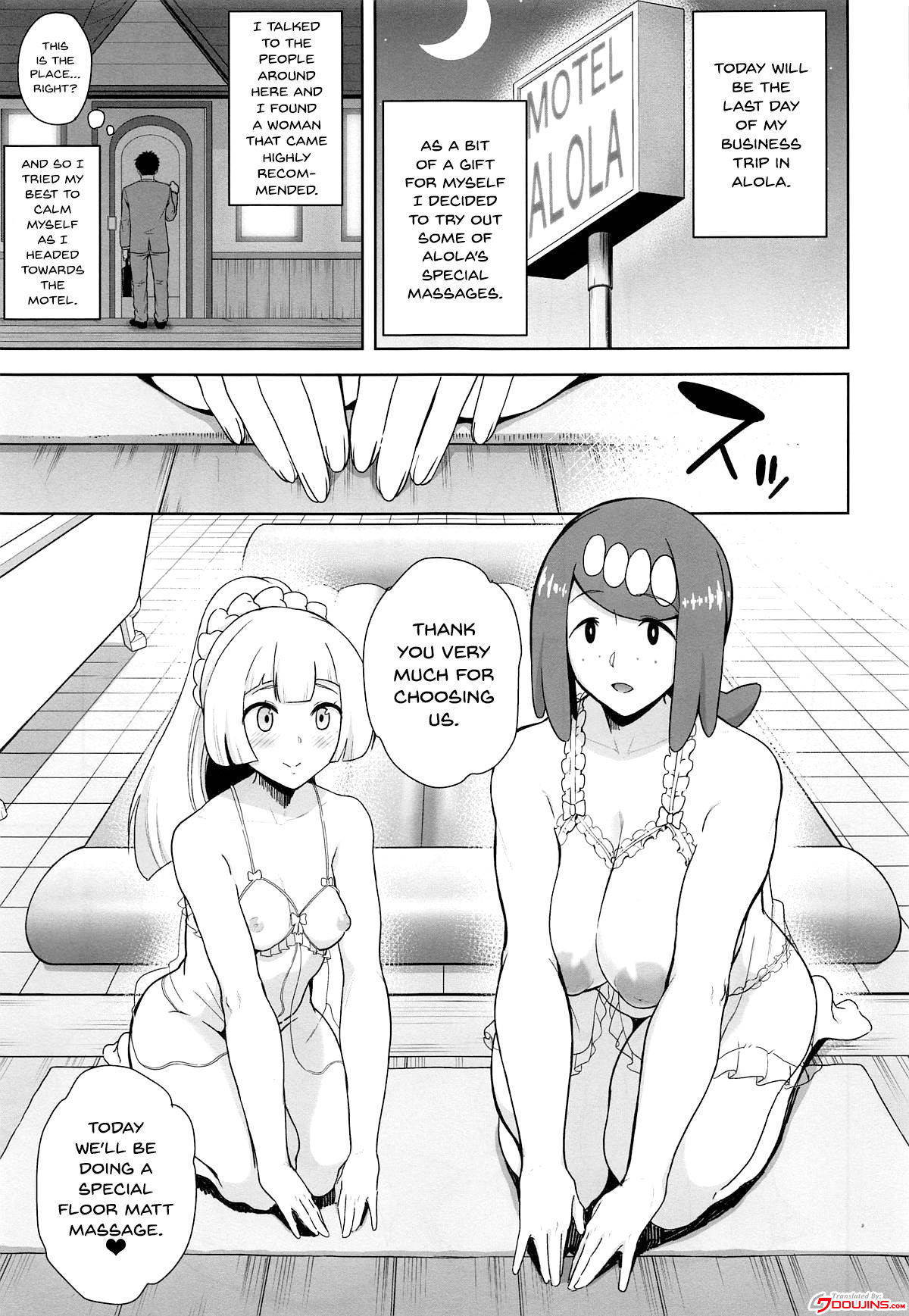 (COMIC1☆15) [DOLL PLAY (Kurosu Gatari)] Alola no Yoru no Sugata 4 (Pokémon Sun and Moon) [English] [Doujins.com]