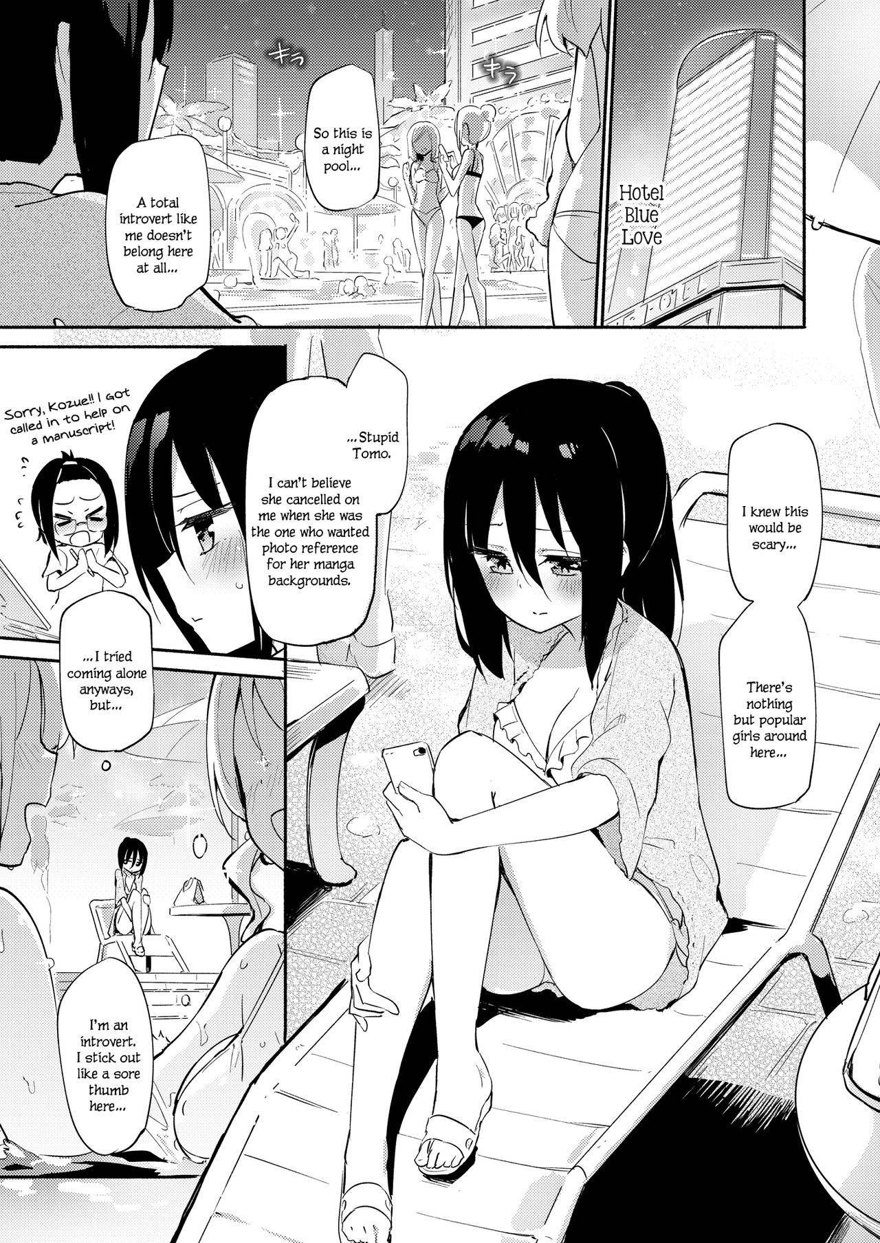 [Homura Subaru] Hikage Joshi vs Hae Spot Joshi | Background Girl vs Spotlight Girl (Lady x Lady -Casa Blanca-) [English] [Digital]