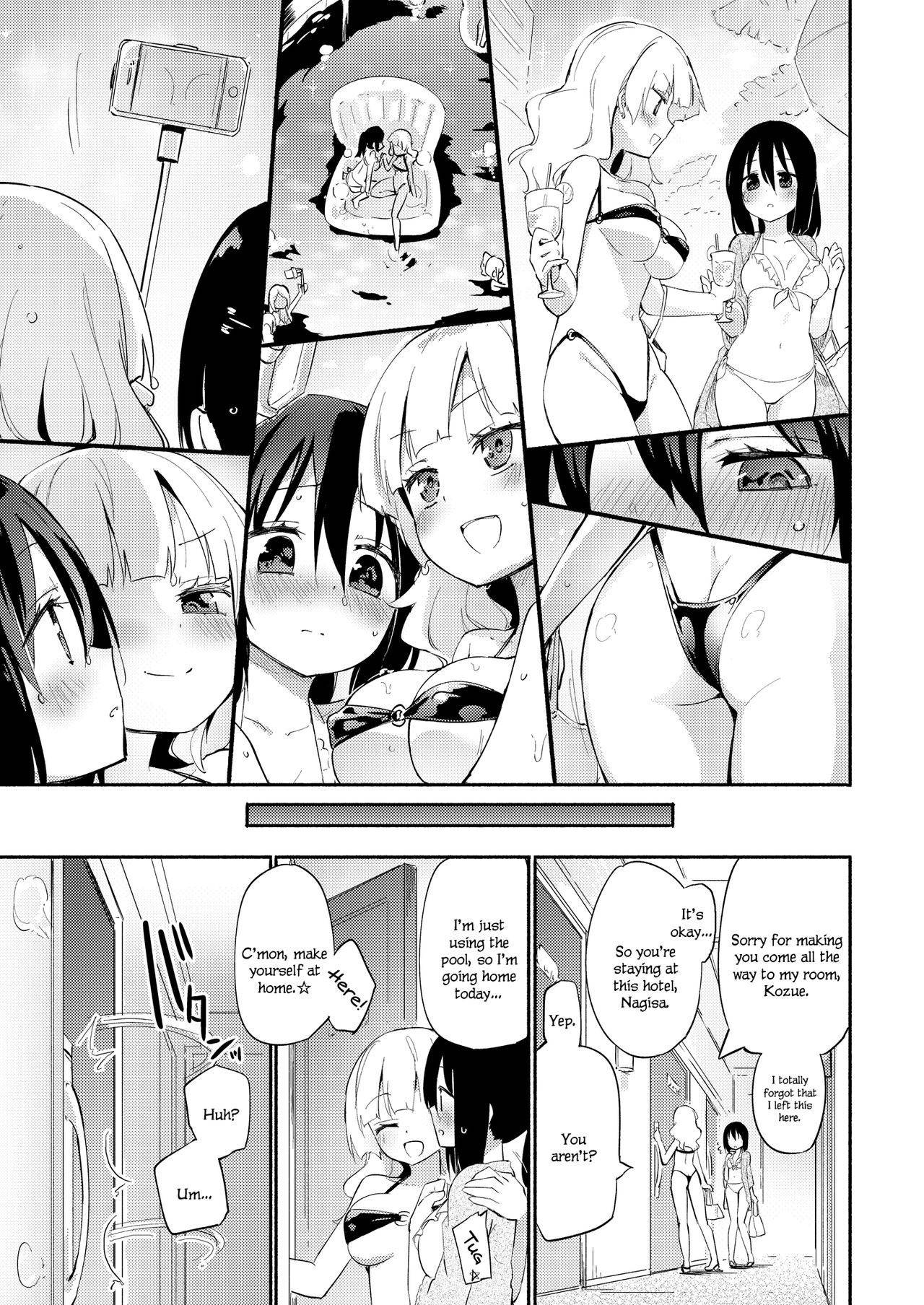 [Homura Subaru] Hikage Joshi vs Hae Spot Joshi | Background Girl vs Spotlight Girl (Lady x Lady -Casa Blanca-) [English] [Digital]