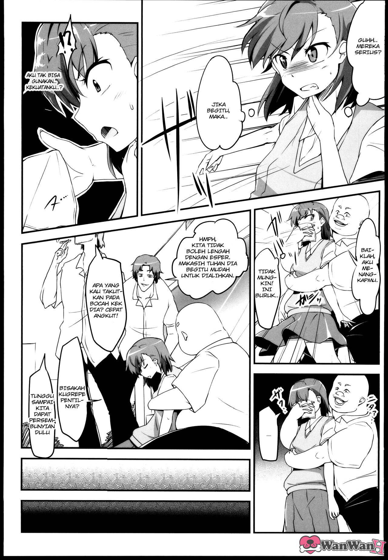 (C84) [Moenai Gomi Bukuro (BON_3000)] Bad End Crisis (Toaru Kagaku no Railgun) [Indonesian]