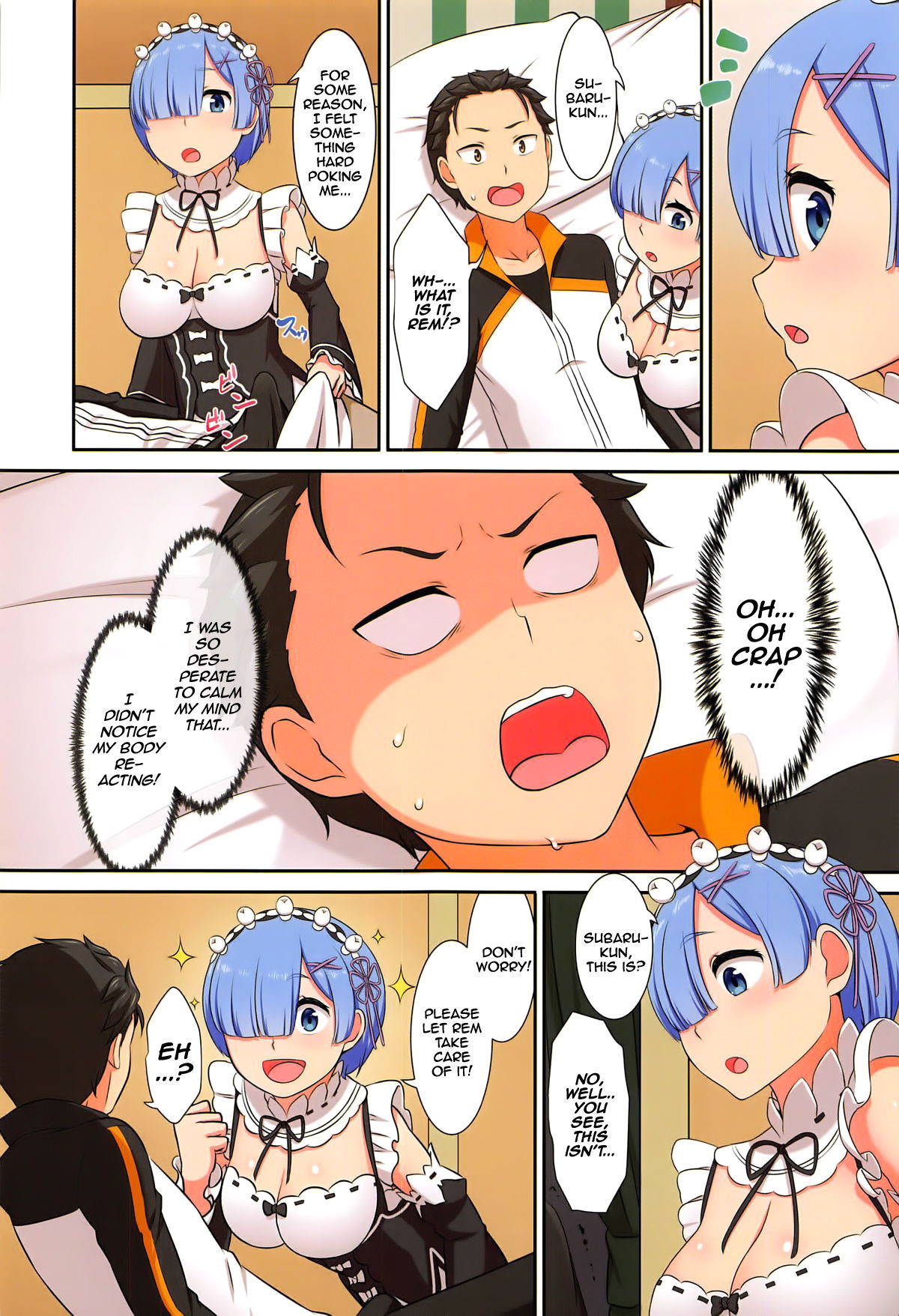 (C95) [MAT (Pararan)] Rem de Atatamarimasu ka? | Shall Rem warm you up? (Re:Zero kara Hajimeru Isekai Seikatsu) [English] [EHCOVE]