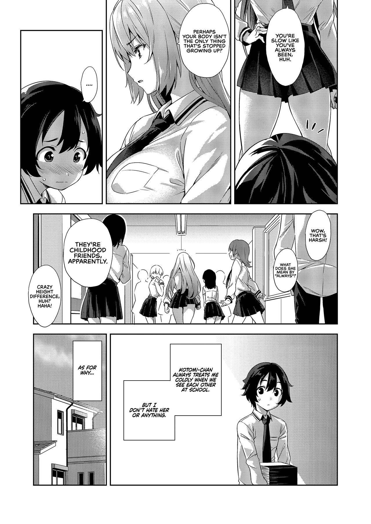 [Σ-Arts (Mikemono Yuu)] Gakkou to Bed ja Seihantai no, Okkina Kanojo. | My Big Girlfriend Acts the Polar Opposite in Bed and at School. [English] [RedLantern] [Digital]