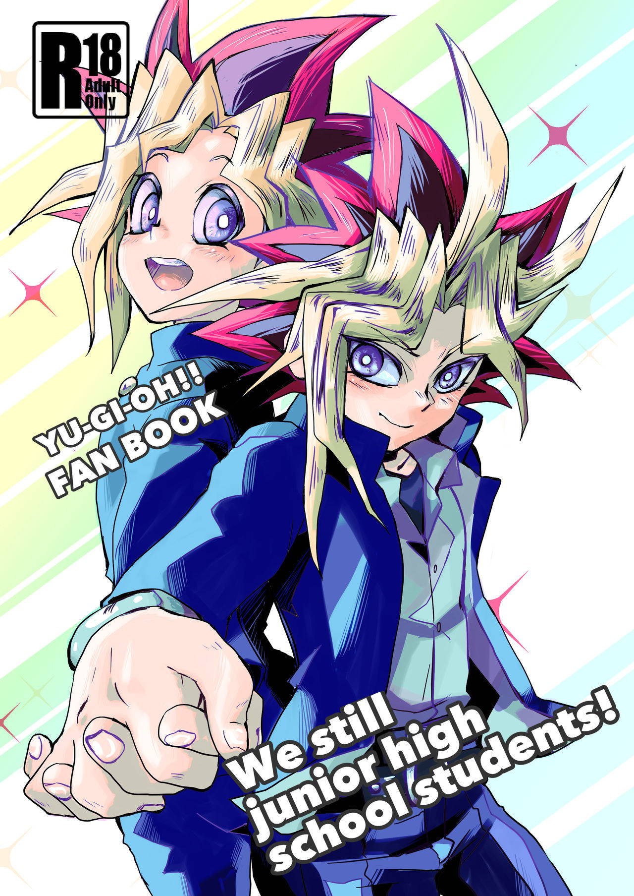 [Ham String (Shirowi Jam)] We still junior high school students! (Yu-Gi-Oh!) [Digital]