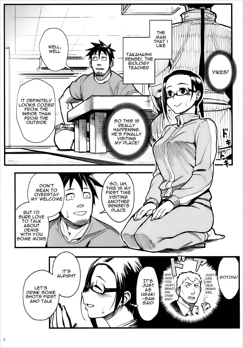 (C92) [Kayoudou (Shouka)] Satou-sensei wa Kataritai (Demi-chan wa Kataritai) [English]