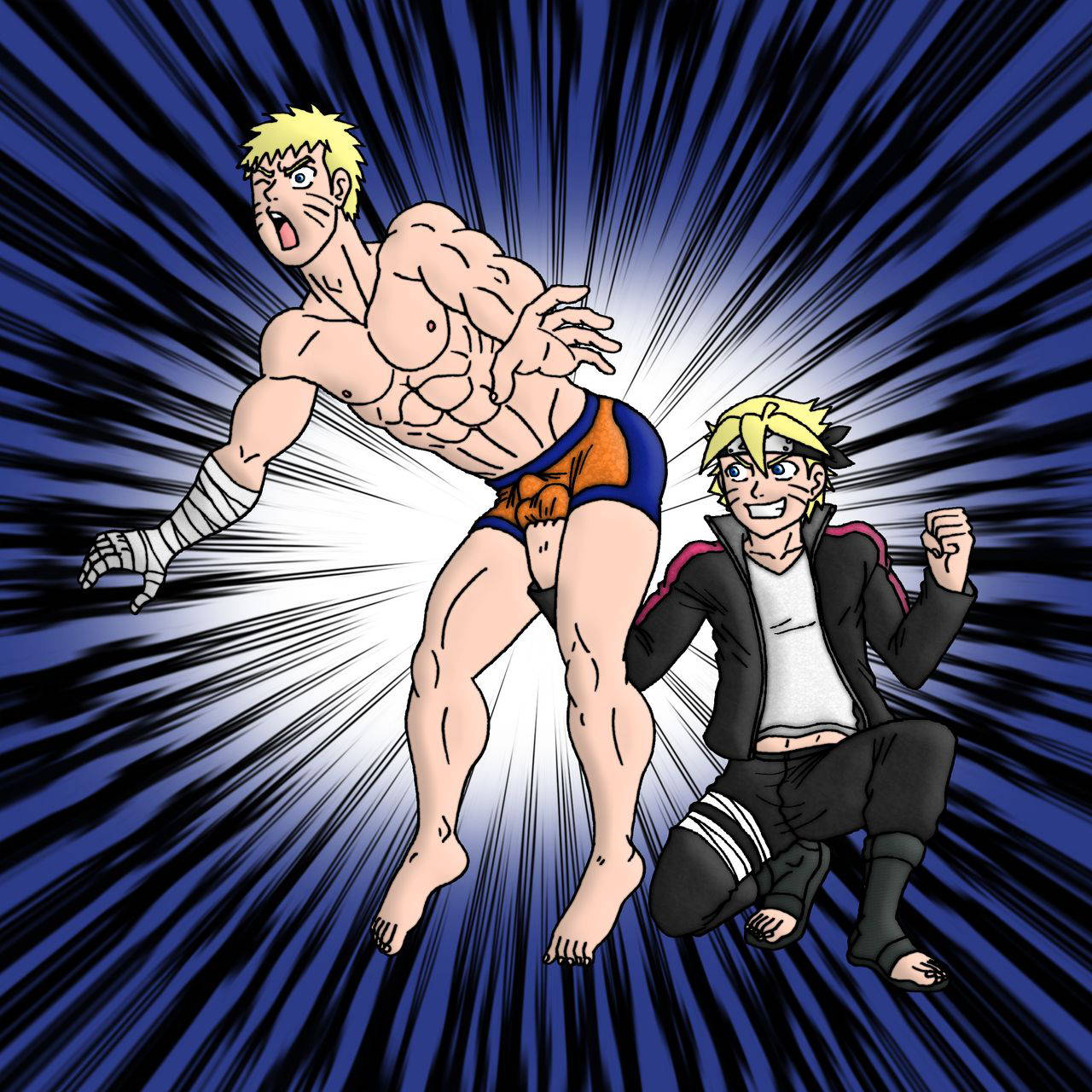 Boruto vs Naruto(Ballbusting)