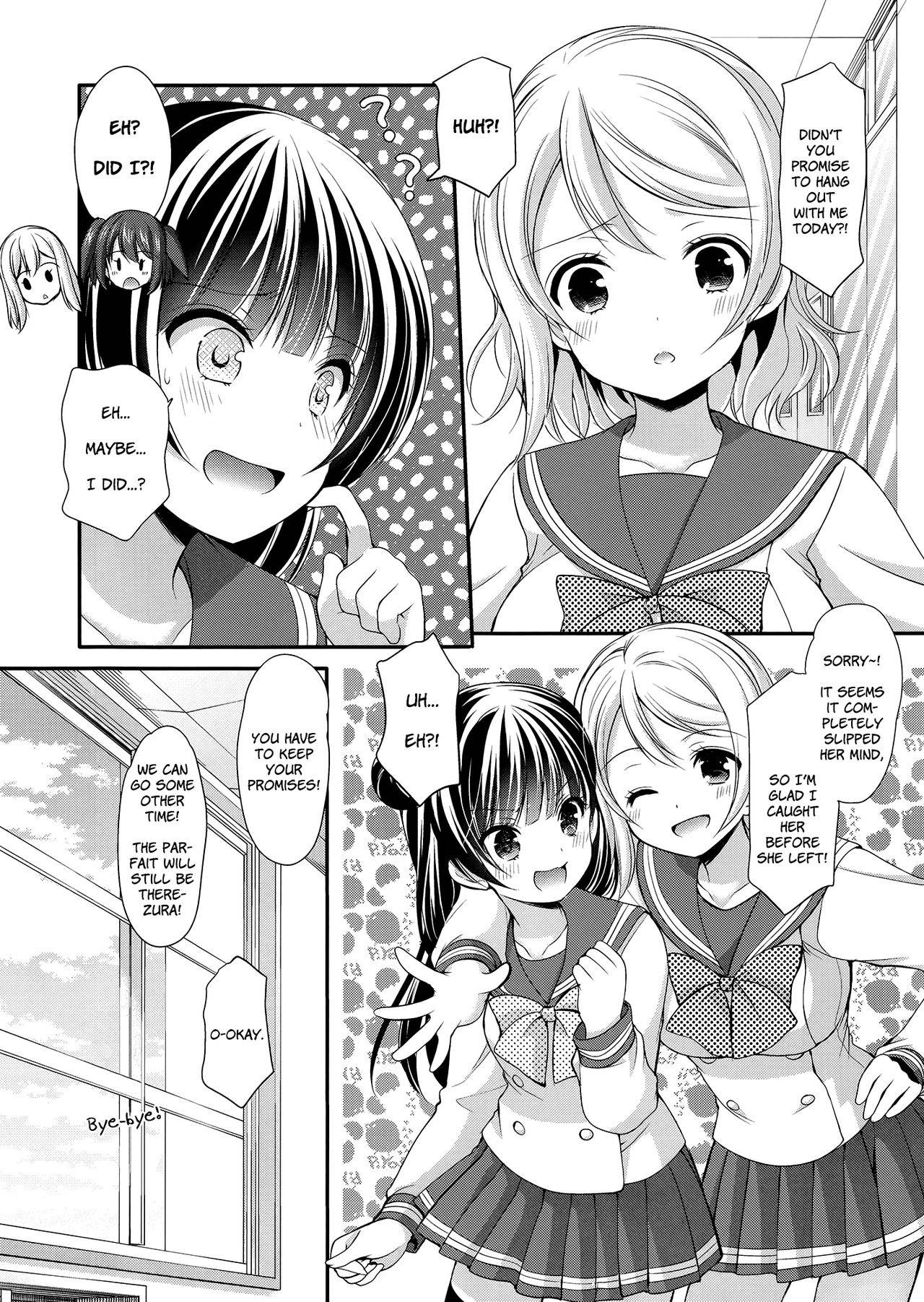 (C91) [Imomuya Honpo - Singleton, Sweet Pea (Azuma Yuki, Ooshima Tomo)] Datenshi Kouryaku Manual | A Manual for Capturing a Fallen Angel (Love Live! Sunshine!!) [English] [Doki Fansubs]