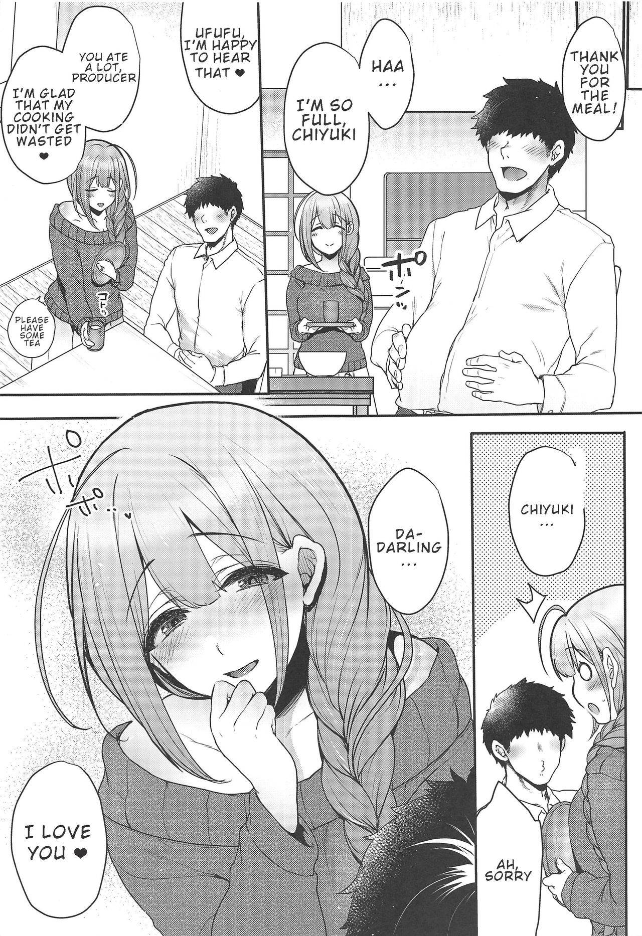 (C97) [NIGHT FUCKERS (Mitsugi)] Aisai Seikatsu | Having Sex With My Lovely Wife (THE iDOLM@STER: Shiny Colors) [English]