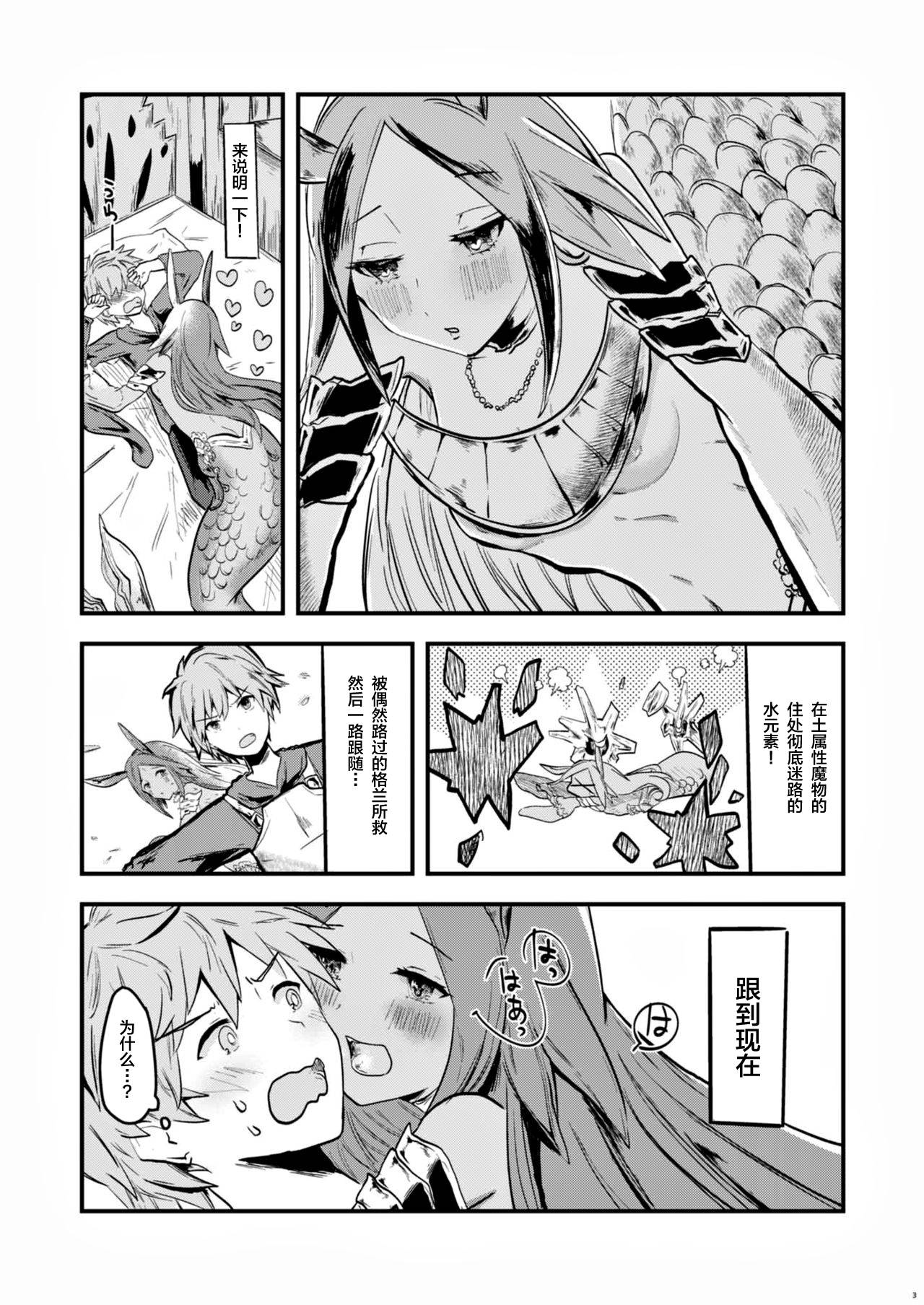 (C97) [Tsubaki Mononoto (Chidori Nekoro)] Mizu no Elemental-chan to Echiechi suru Hon (Granblue Fantasy) [Chinese] [新桥月白日语社]