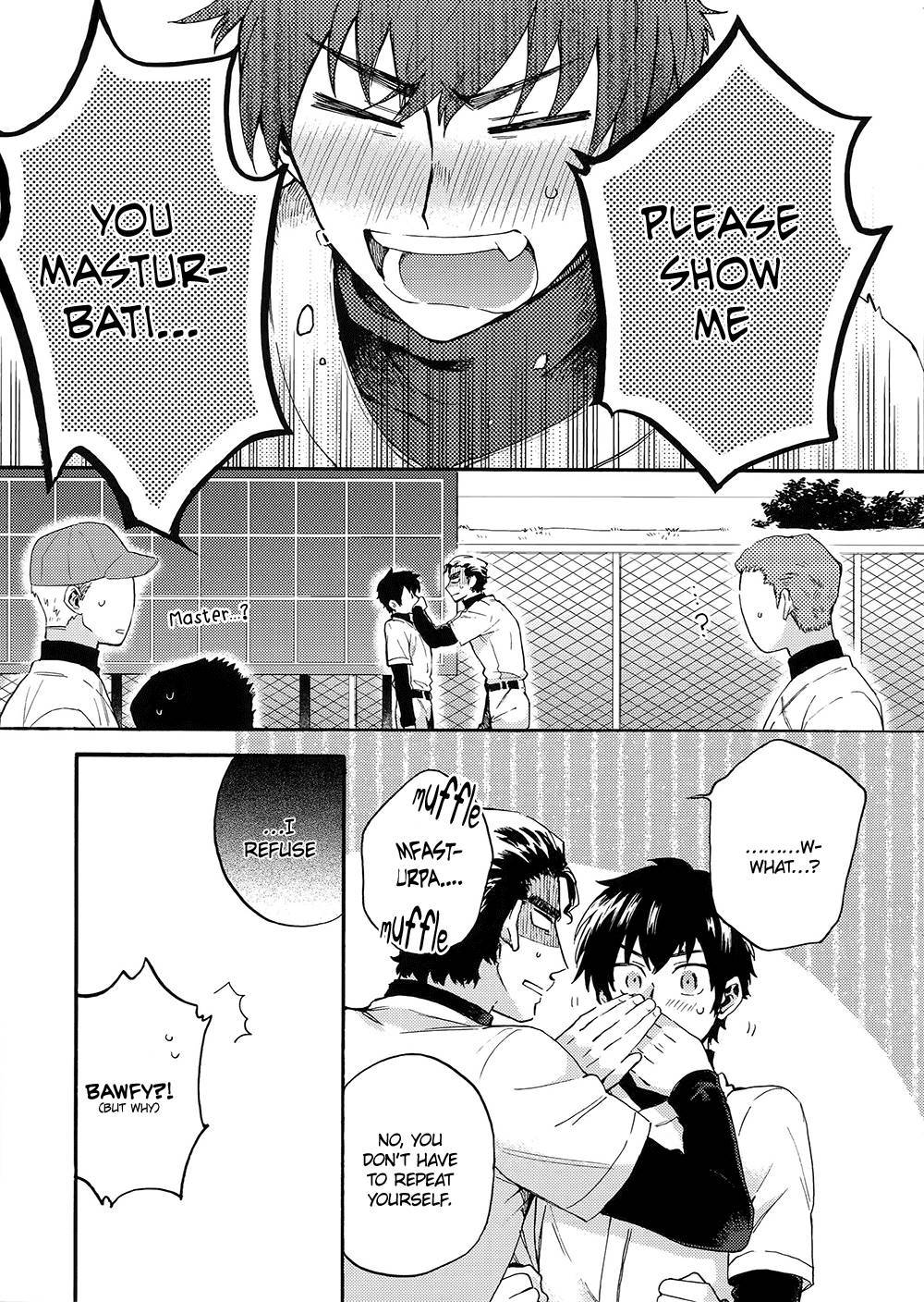 [Tojimari (Okazu)] Stop!! Sawamura-kun!  (Daiya no Ace) [English]