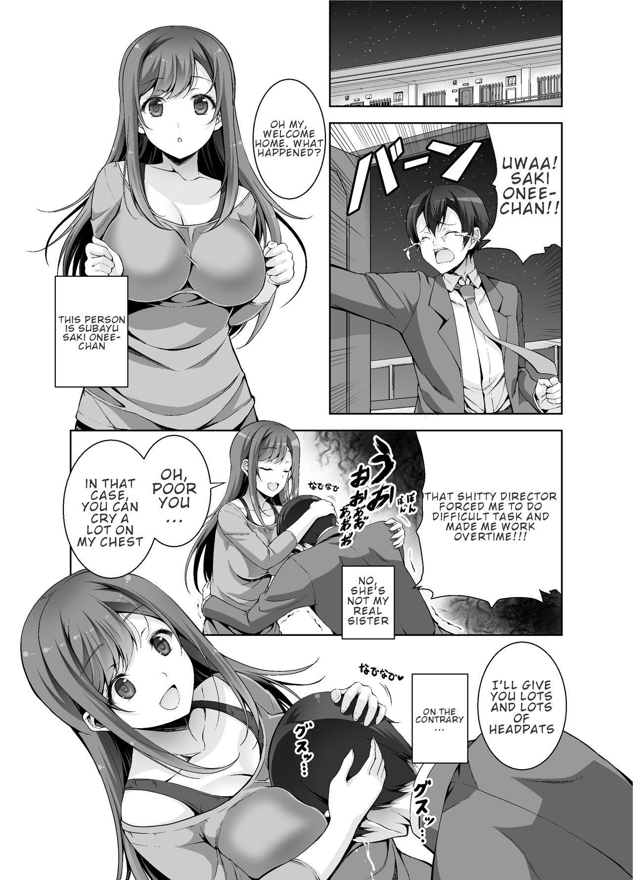 [RED CROWN (Ishigami Kazui)] Tottemo H na Succubus Onee-chan to Babumi Sex | A Very Naughty Succubus Onee-chan's Motherly Sex [English] [Digital]