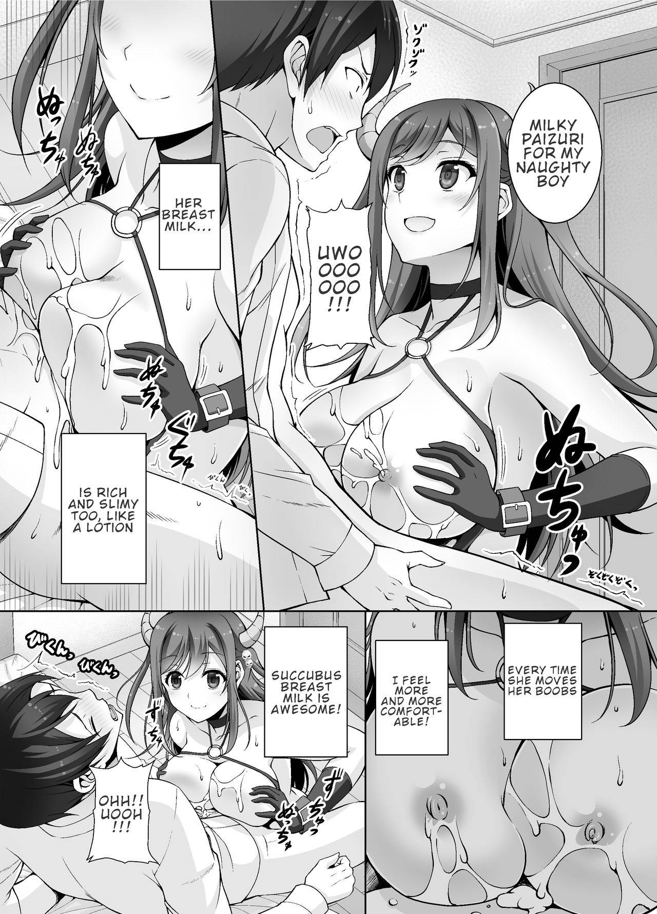 [RED CROWN (Ishigami Kazui)] Tottemo H na Succubus Onee-chan to Babumi Sex | A Very Naughty Succubus Onee-chan's Motherly Sex [English] [Digital]