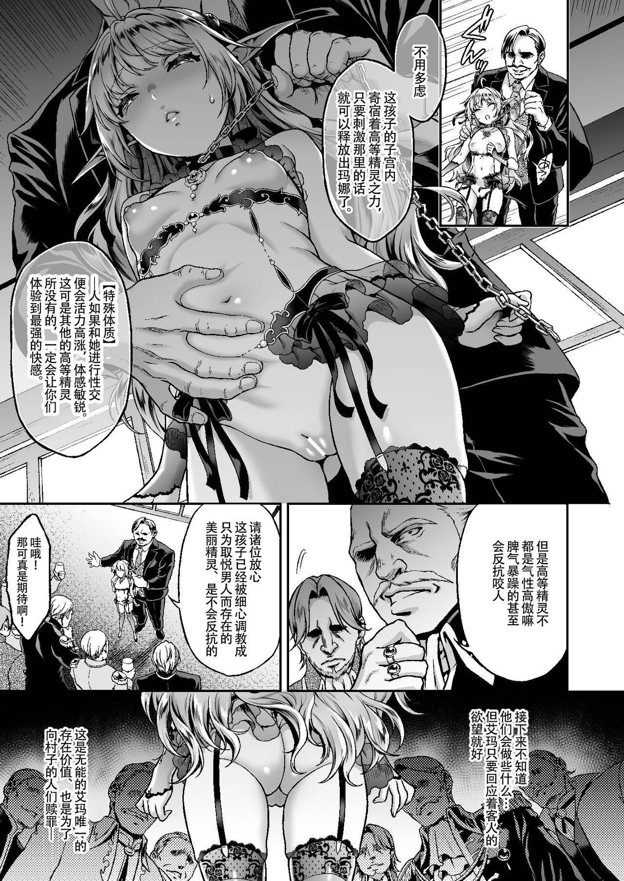 [H.B.A (Usagi Nagomu)] Tasogare no Shou Elf 6 - The story of Emma's side [Chinese] [胸垫汉化组] [Digital]