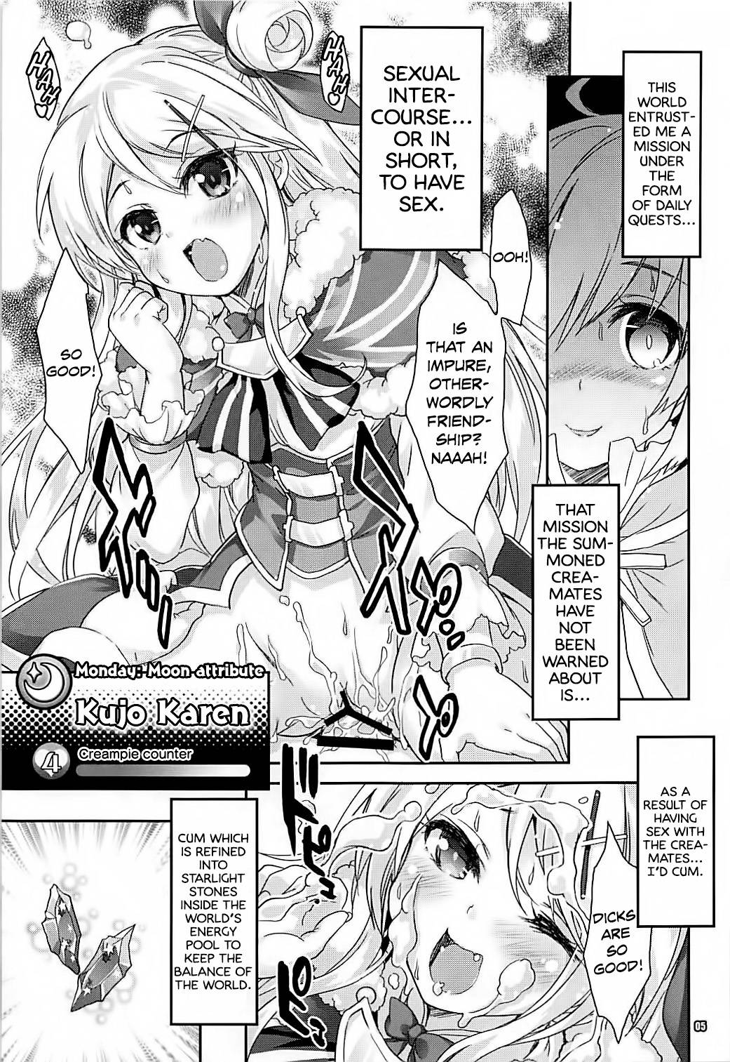 (COMIC1☆13) [Magic Private Eye (Mitsuki Mantarou)] Kirara Sector Zone (Kirara Fantasia) [English]